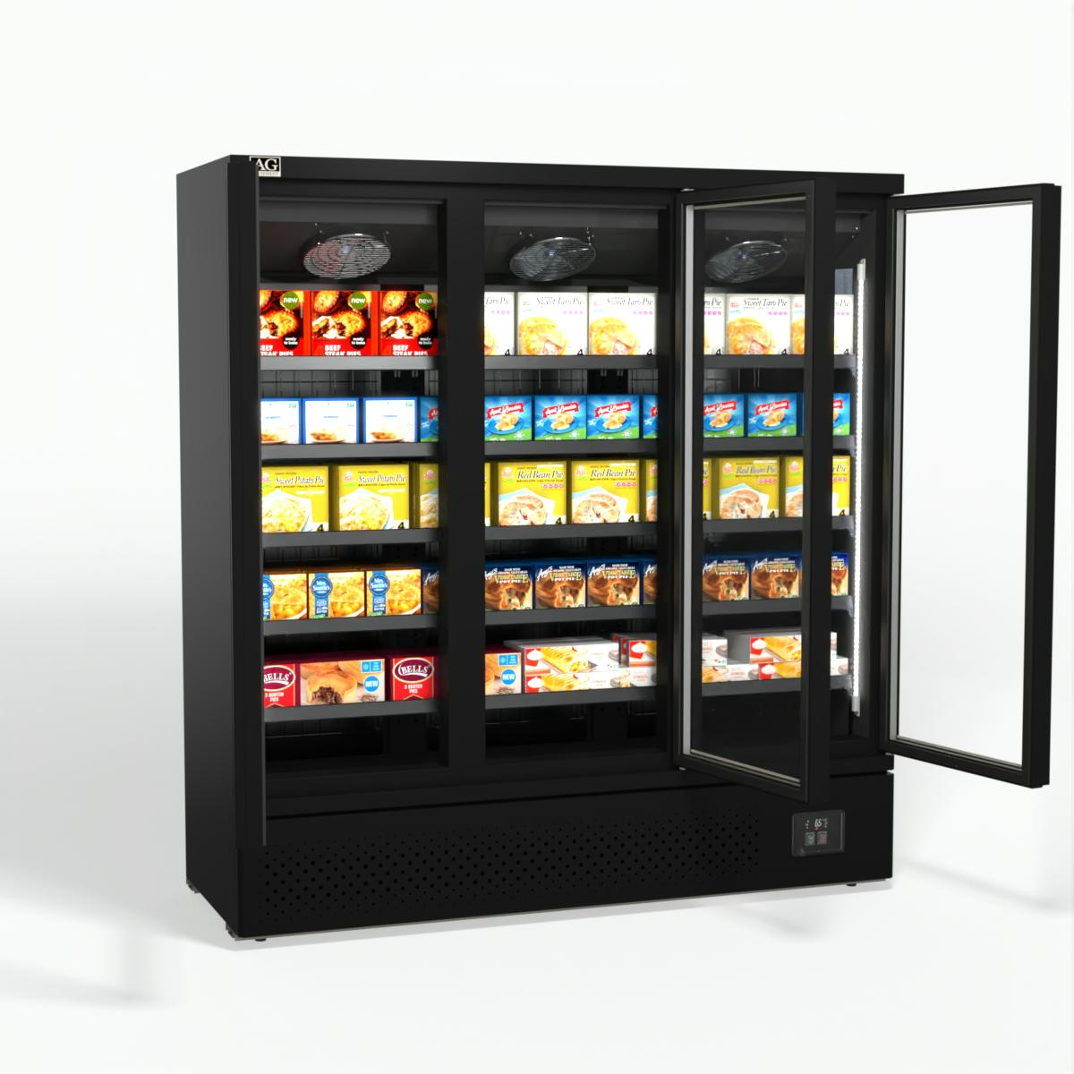 AG Supermarket Three Doors Upright Display Freezer FSB1500