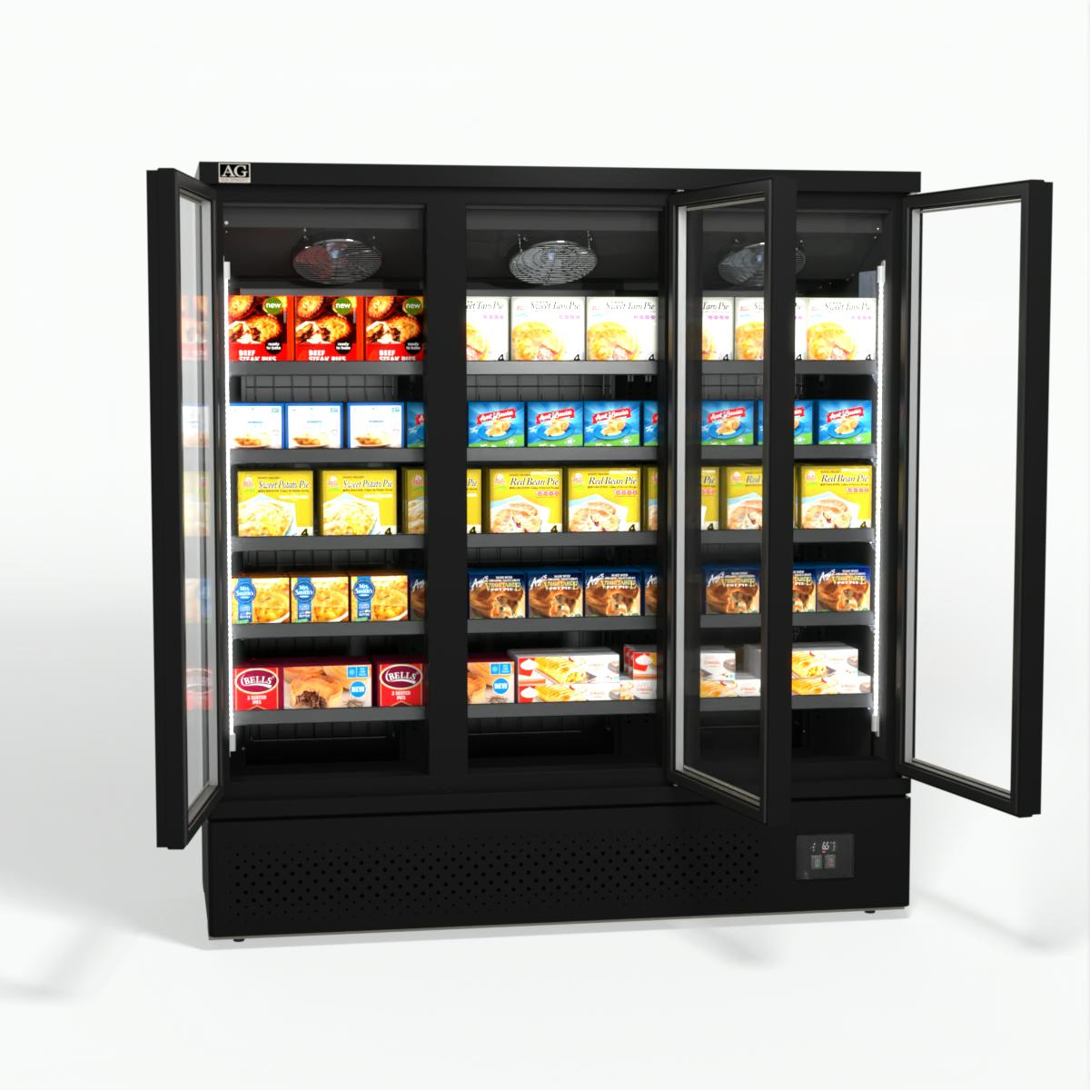 AG Supermarket Three Doors Upright Display Freezer FSB1500