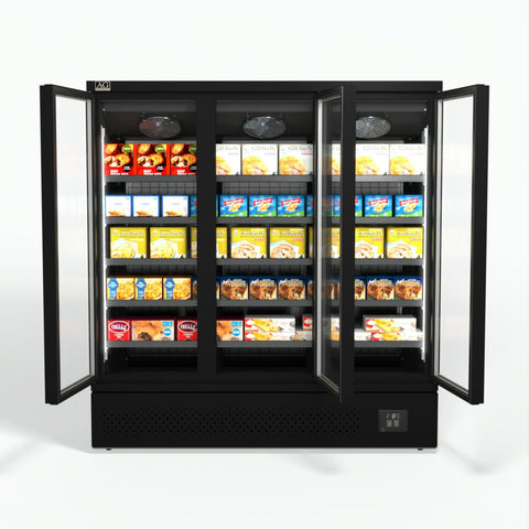 AG Supermarket Three Doors Upright Display Freezer FSB1500