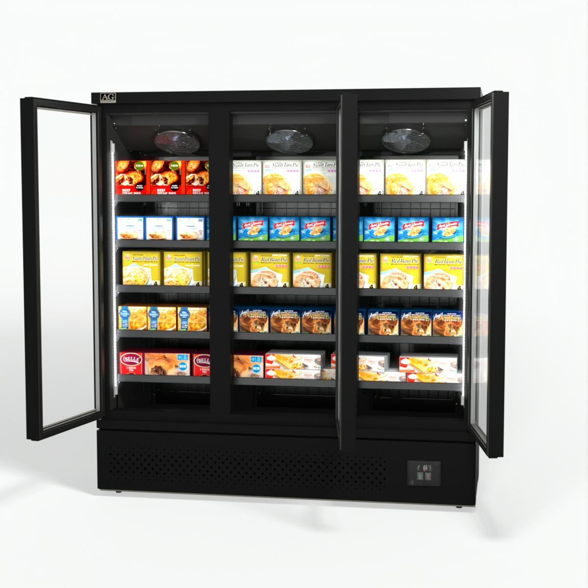 AG Supermarket Three Doors Upright Display Freezer FSB1500