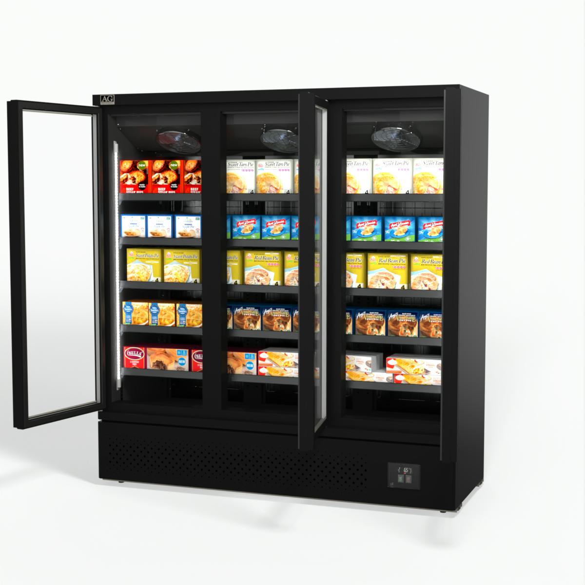 AG Supermarket Three Doors Upright Display Freezer FSB1500