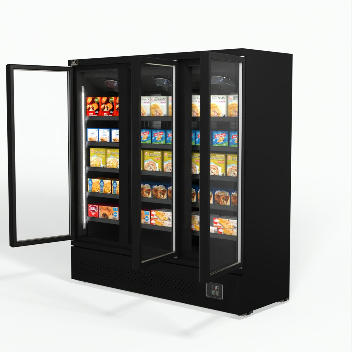 AG Supermarket Three Doors Upright Display Freezer FSB1500