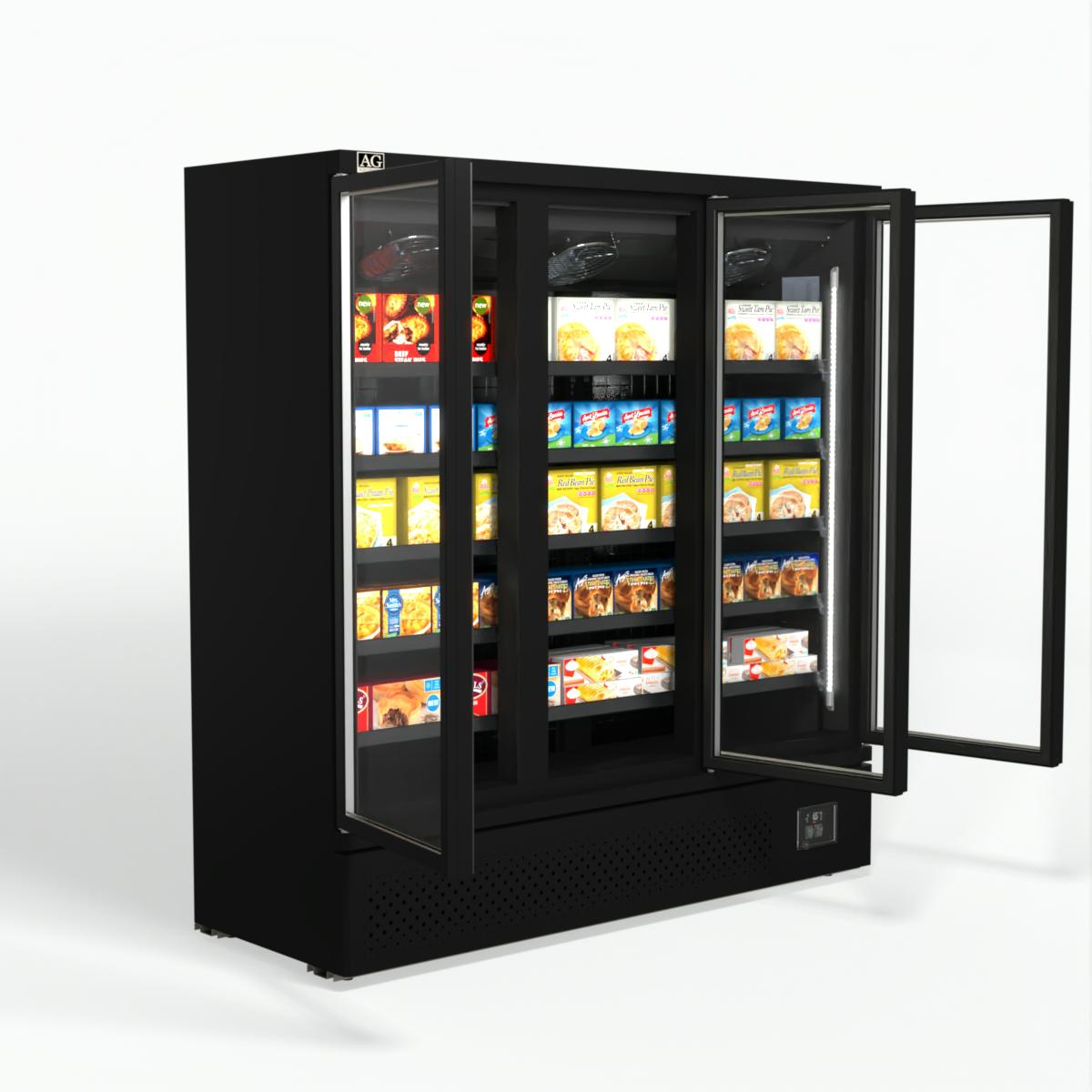 AG Supermarket Three Doors Upright Display Freezer FSB1500