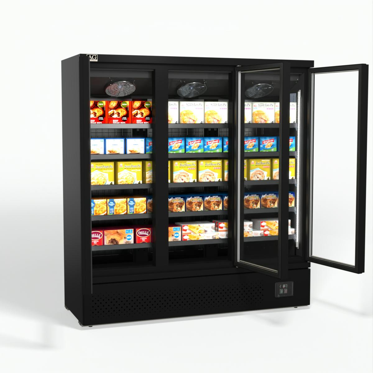 AG Supermarket Three Doors Upright Display Freezer FSB1500