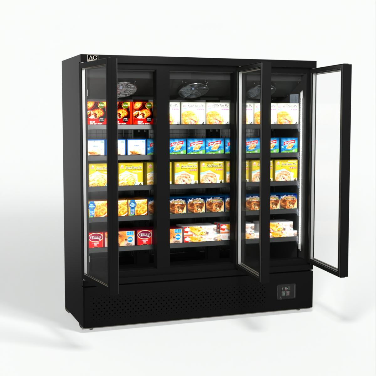 AG Supermarket Three Doors Upright Display Freezer FSB1500