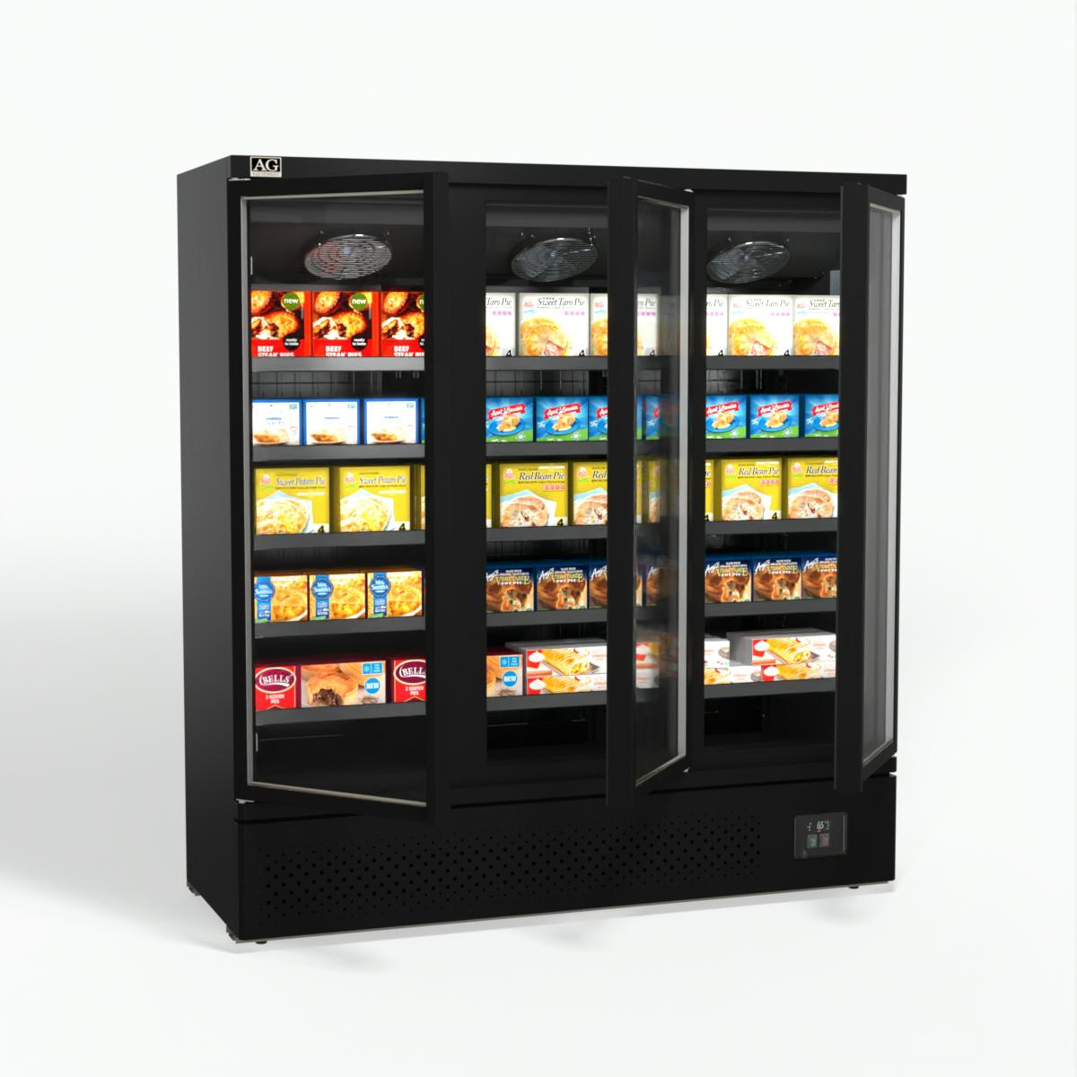 AG Supermarket Three Doors Upright Display Freezer FSB1500