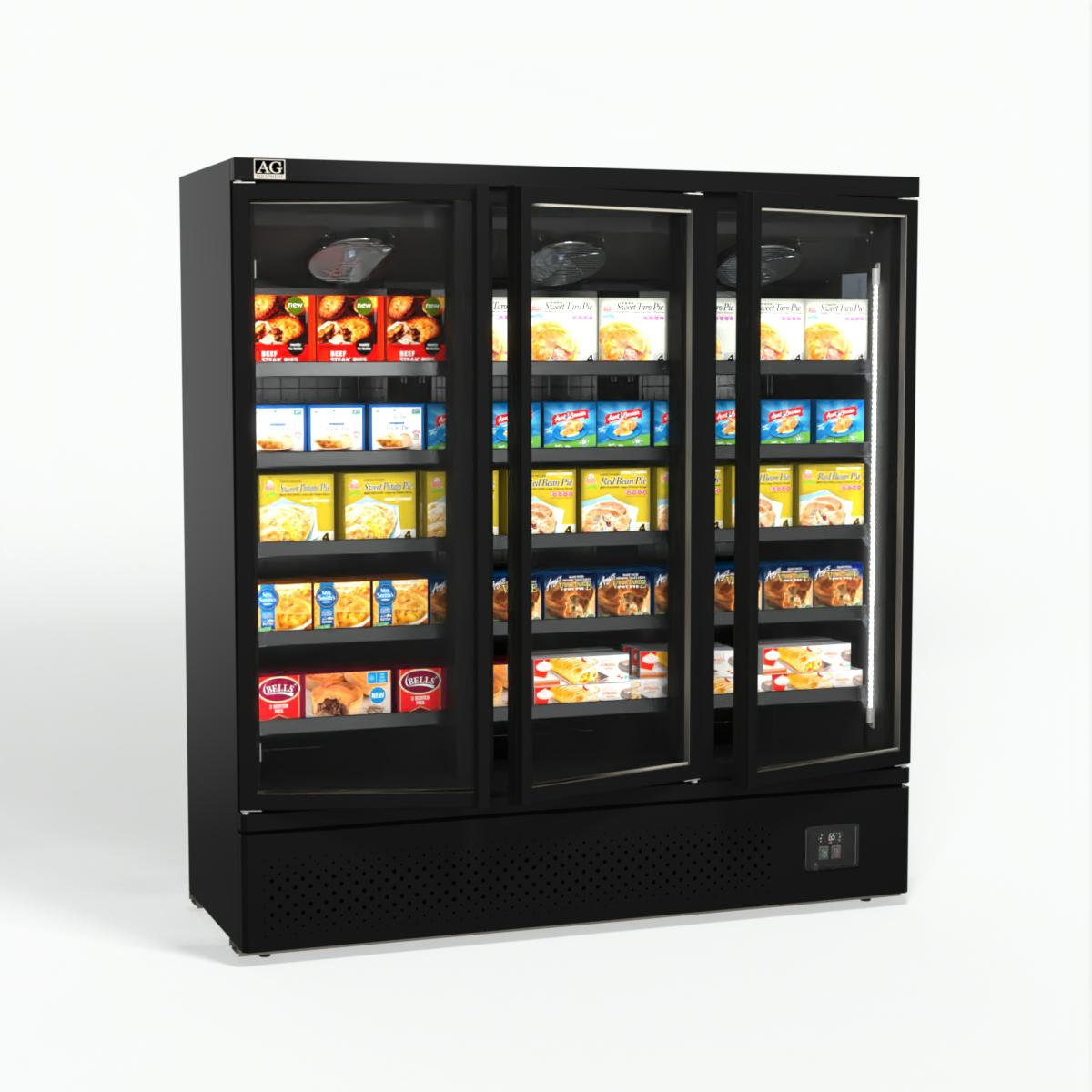 AG Supermarket Three Doors Upright Display Freezer FSB1500