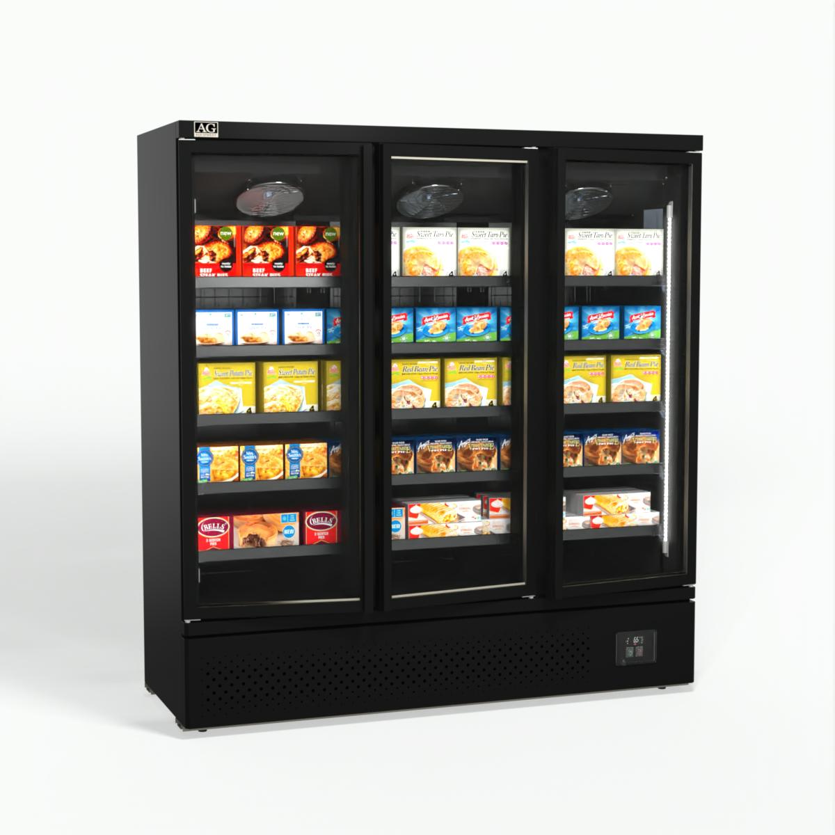 AG Supermarket Three Doors Upright Display Freezer FSB1500