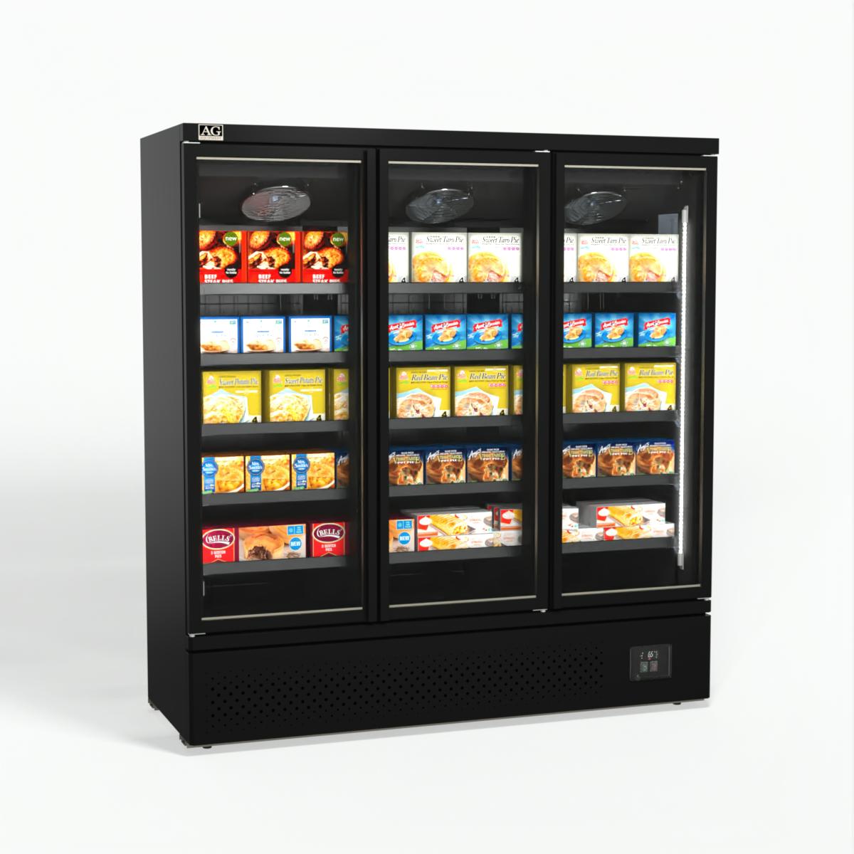 AG Supermarket Three Doors Upright Display Freezer FSB1500