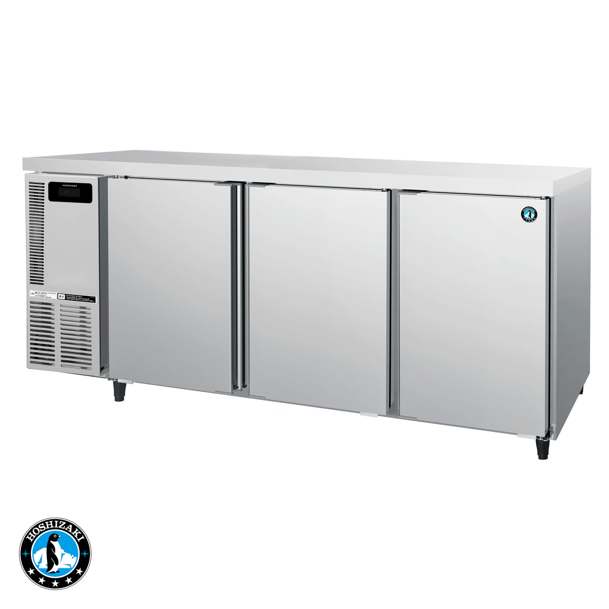 Hoshizaki Pillarless 3 Door Underbench Freezer