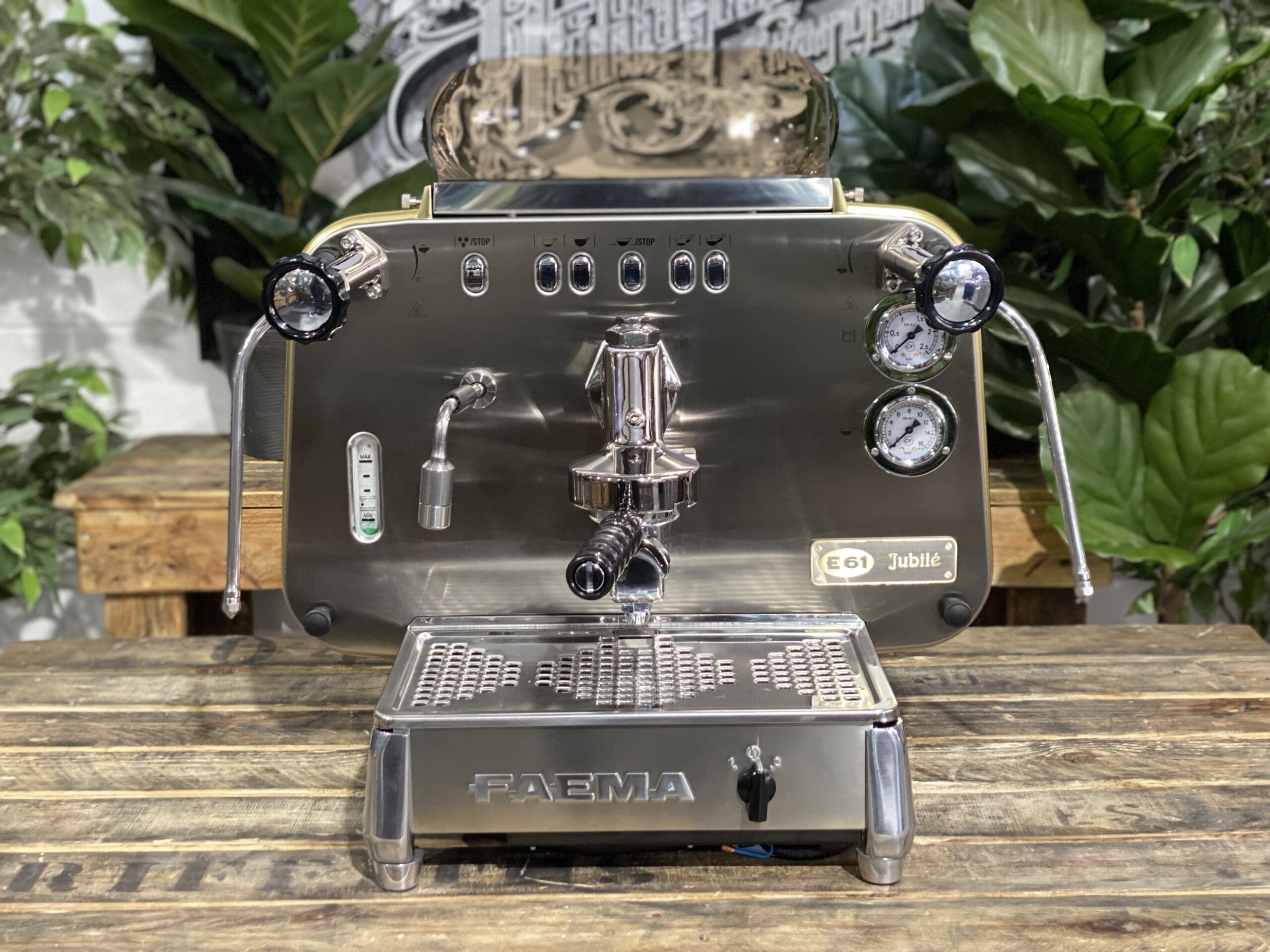 Faema E61 Anniversary Edition Jubilee - 1 Group Commercial Espresso Machine