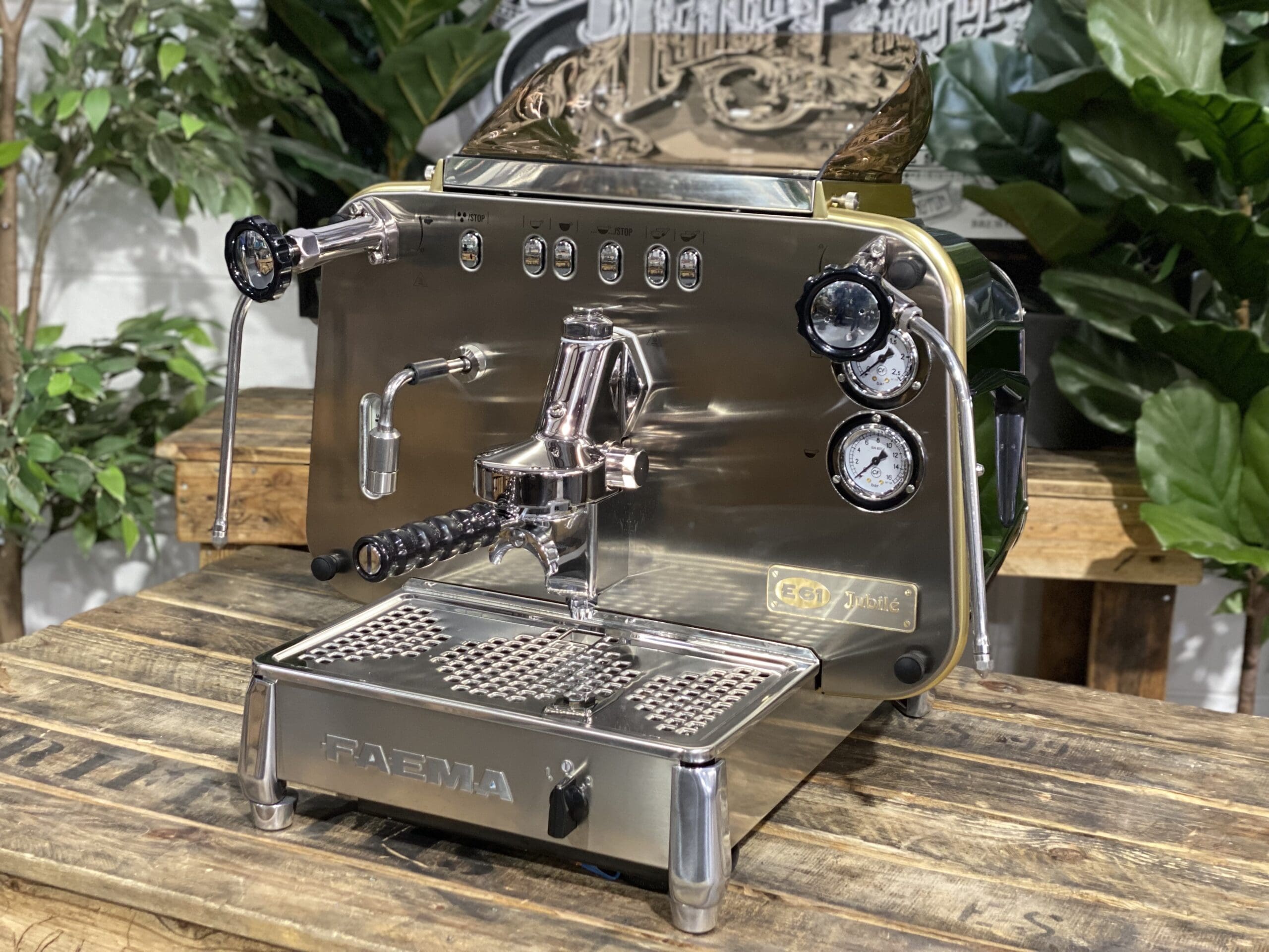 Faema E61 Anniversary Edition Jubilee - 1 Group Commercial Espresso Machine