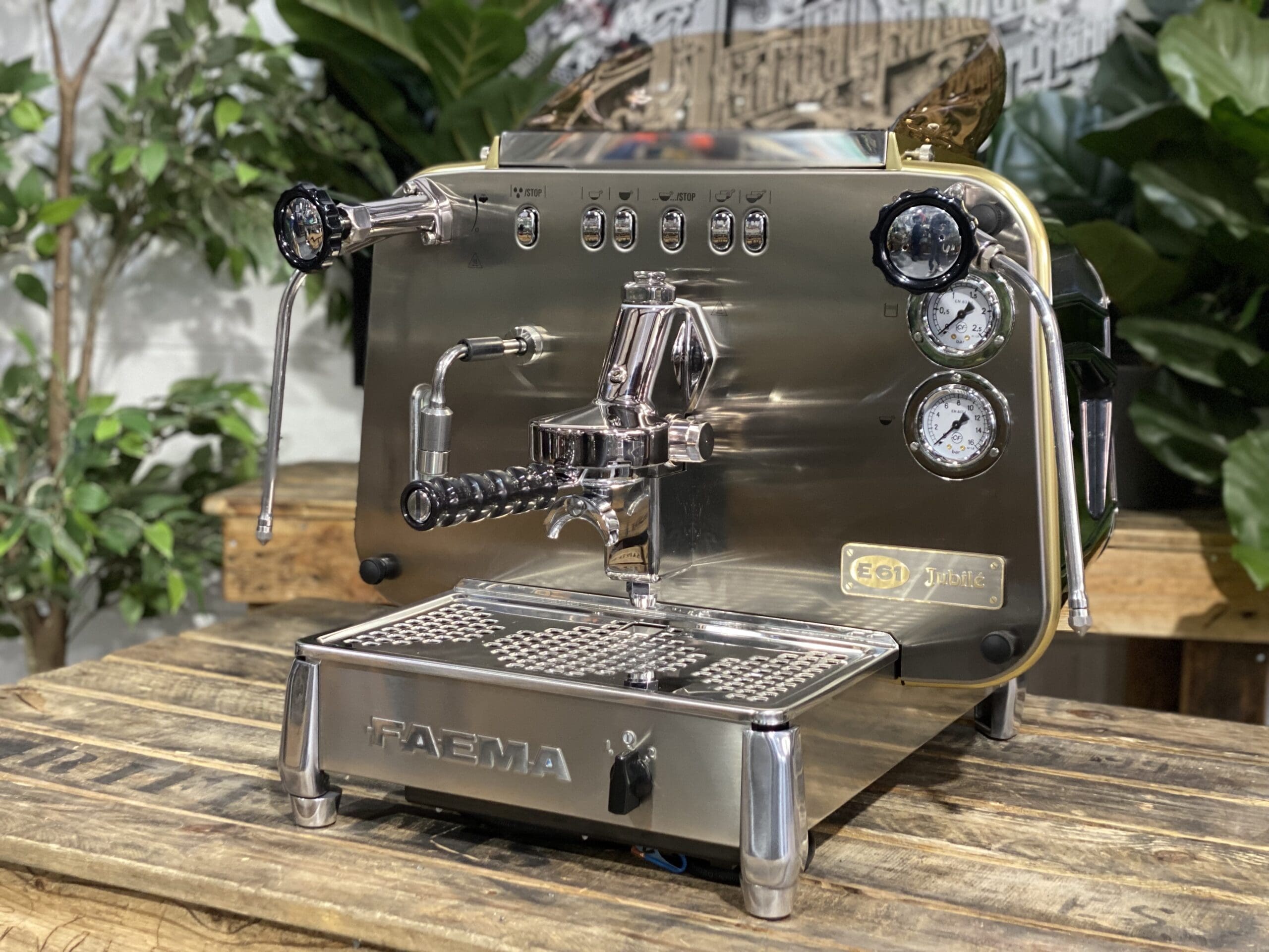 Faema E61 Anniversary Edition Jubilee - 1 Group Commercial Espresso Machine