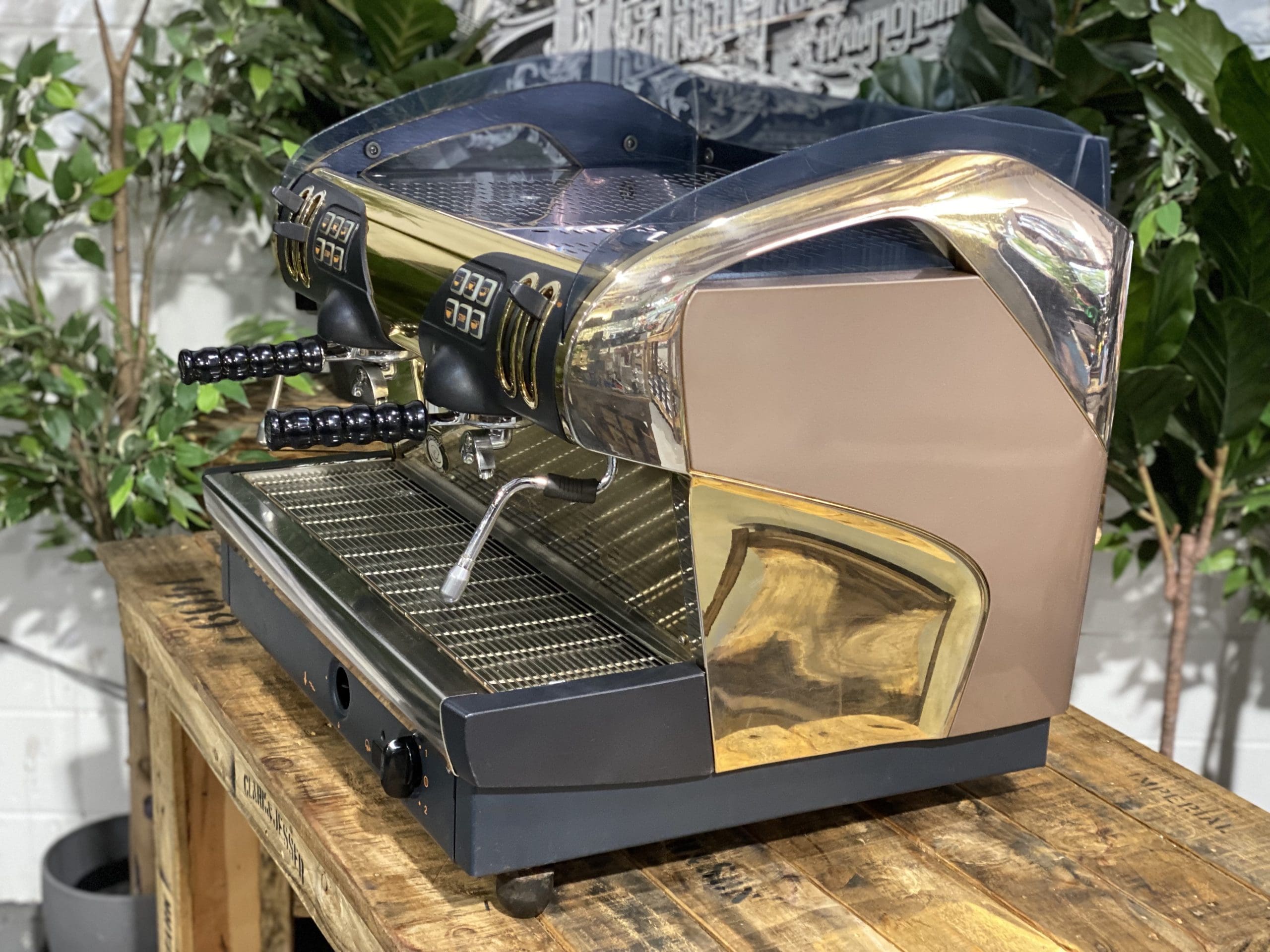 Faema Smart 2 Group Gold & Brown - 28950