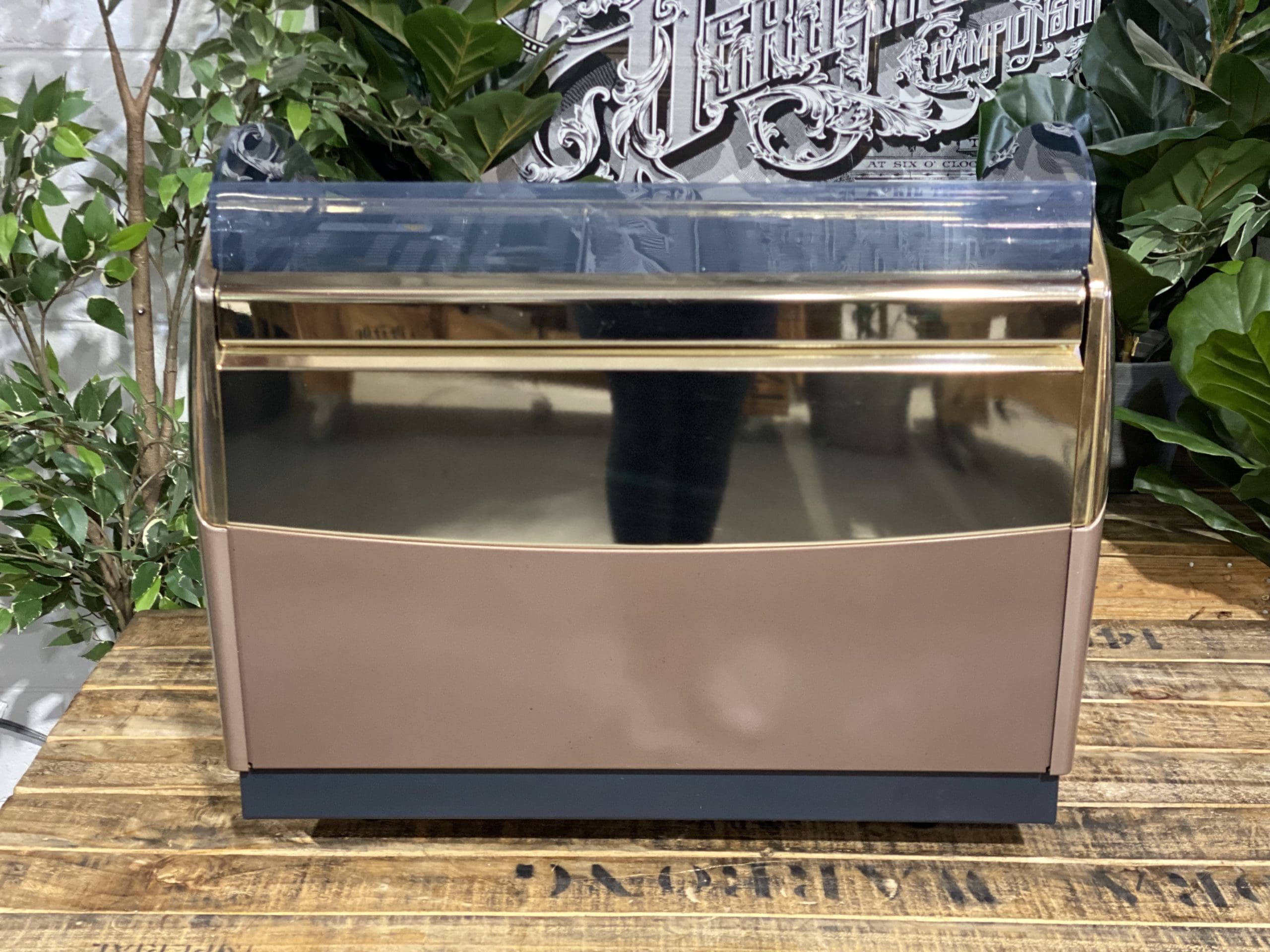 Faema Smart Gold - 2 Group Commercial Espresso Machine - Brown