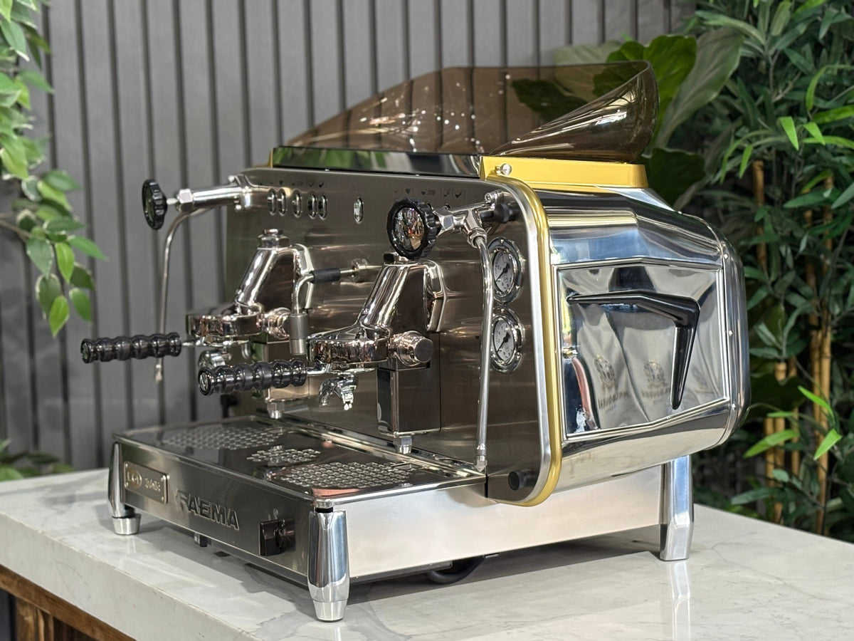 Faema E61 Jubilee Volumetric - - 2 Group Commercial Espresso Machine - Commercial