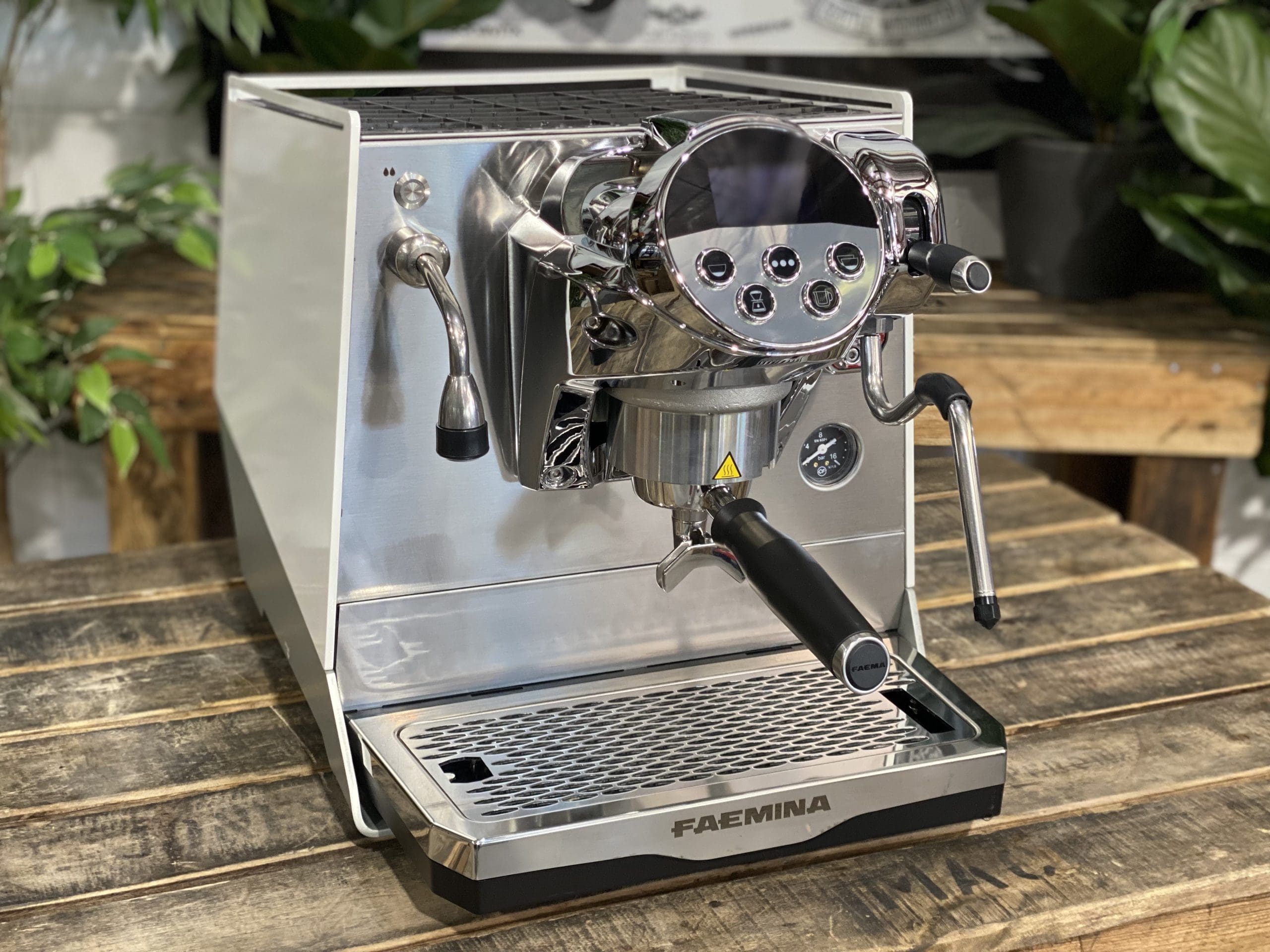 Faemina - 1 Group Commercial Espresso Machine - White