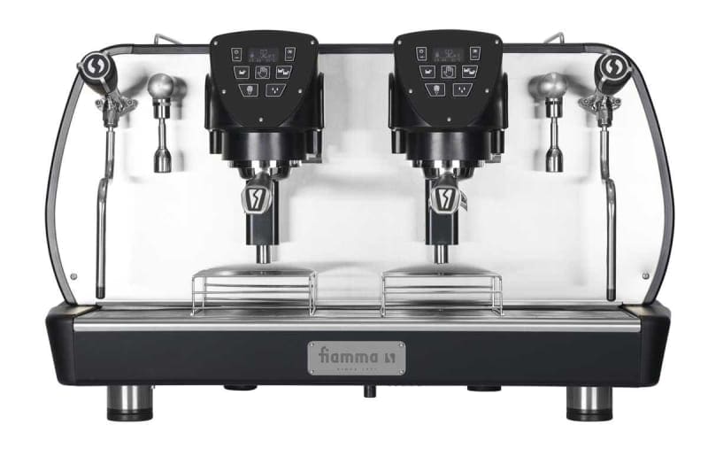 Fiamma Astrolab Multi-Boiler Black and - 2 Group Commercial Espresso Machine - White