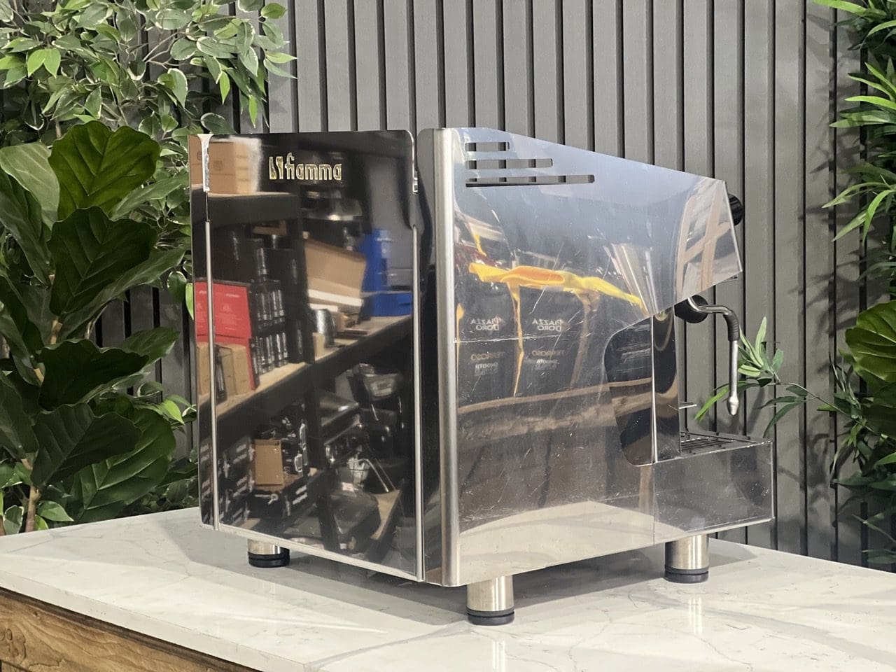 Fiamma Atlantic Compact - 2 Group Commercial Espresso Machine - Stainless