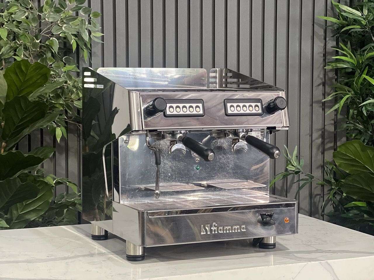Fiamma Atlantic Compact - 2 Group Commercial Espresso Machine - Stainless