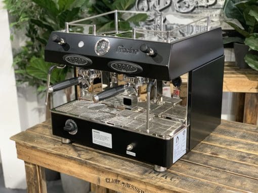 Fracino Diablo Dual Fuel - 2 Group Commercial Espresso Machine - Black