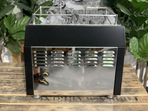 Fracino Diablo Dual Fuel - 2 Group Commercial Espresso Machine - Black
