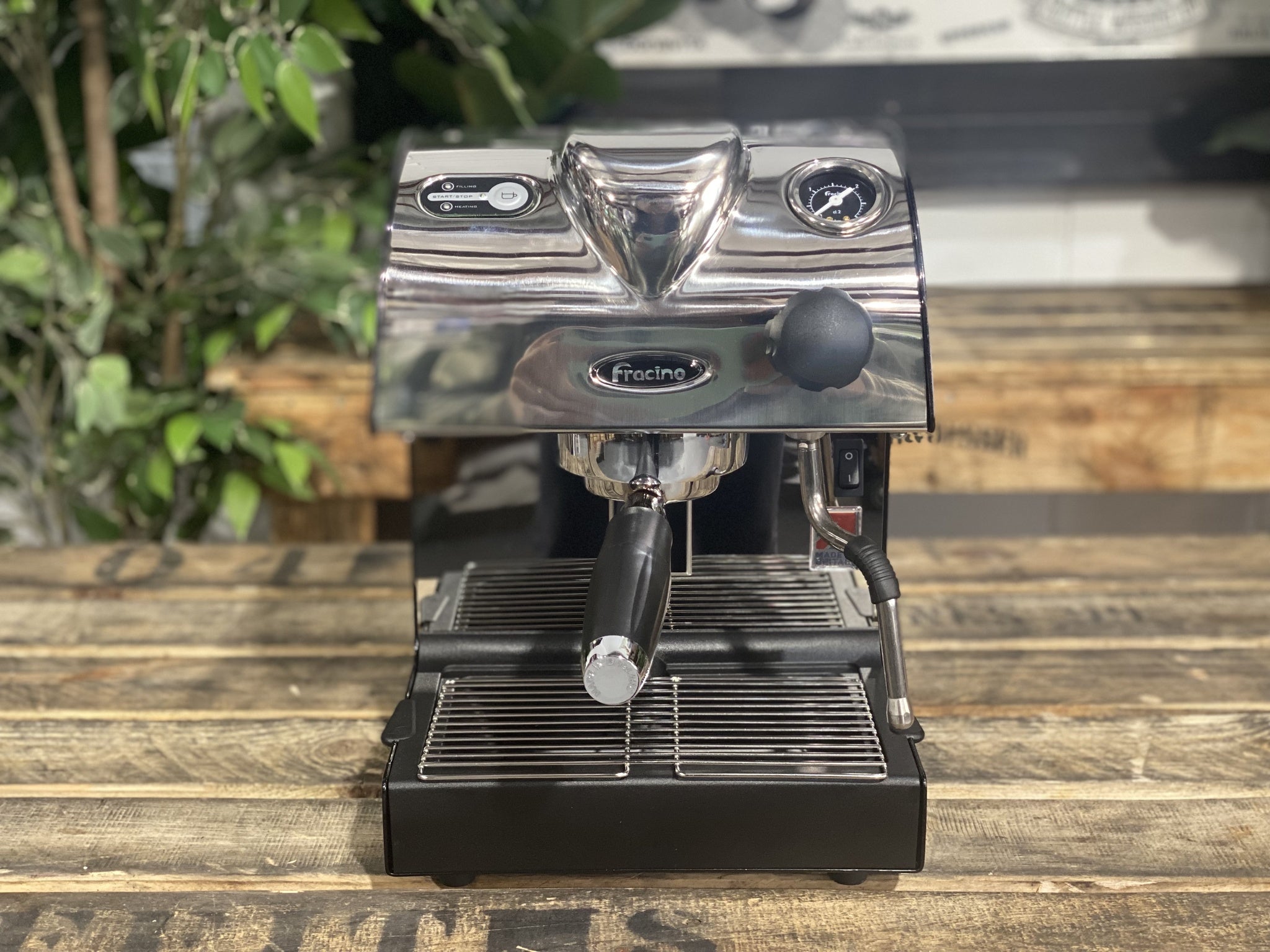 Fracino Piccino - 1 Group Commercial Espresso Machine - Black