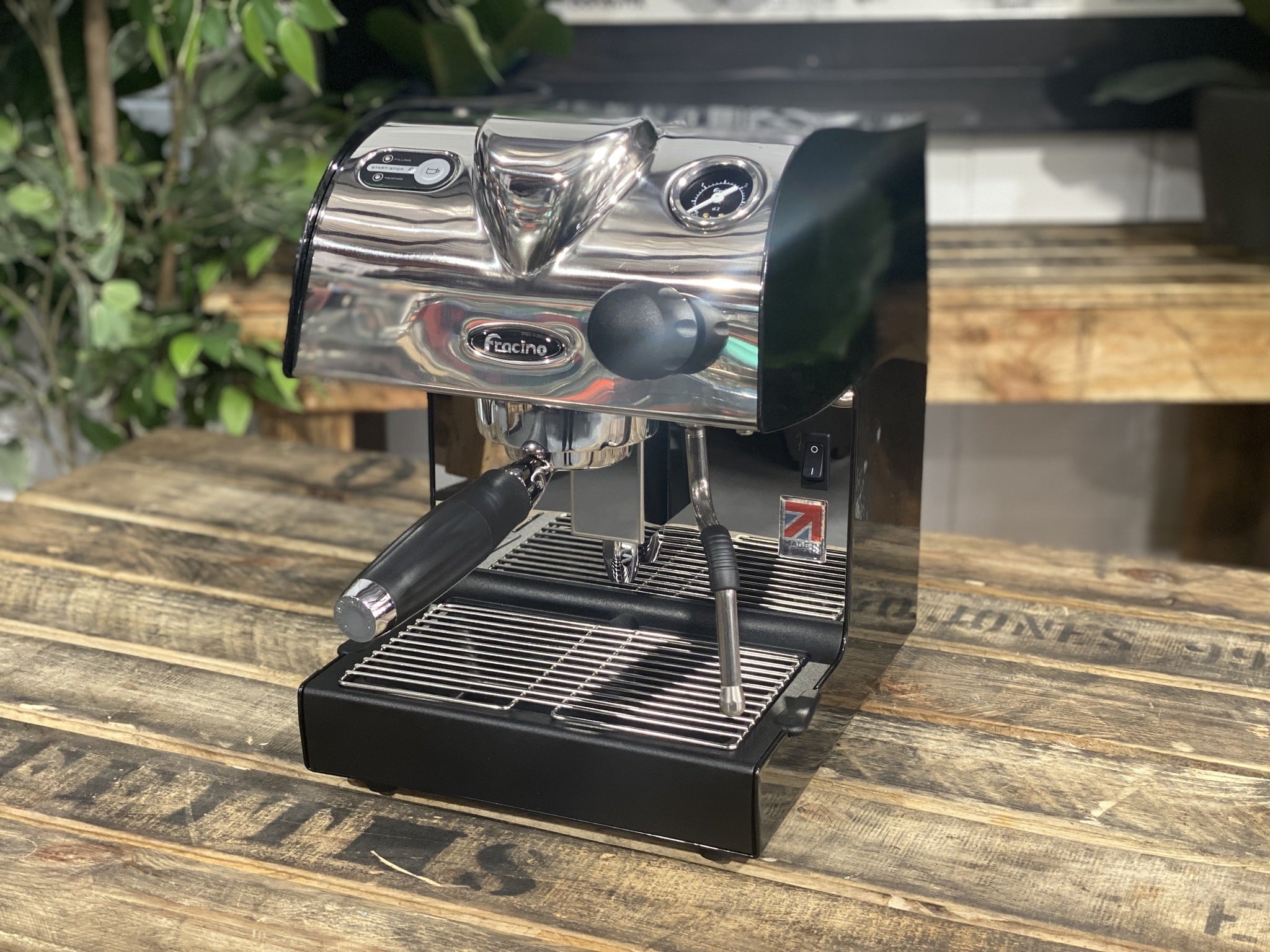 Fracino Piccino - 1 Group Commercial Espresso Machine - Black