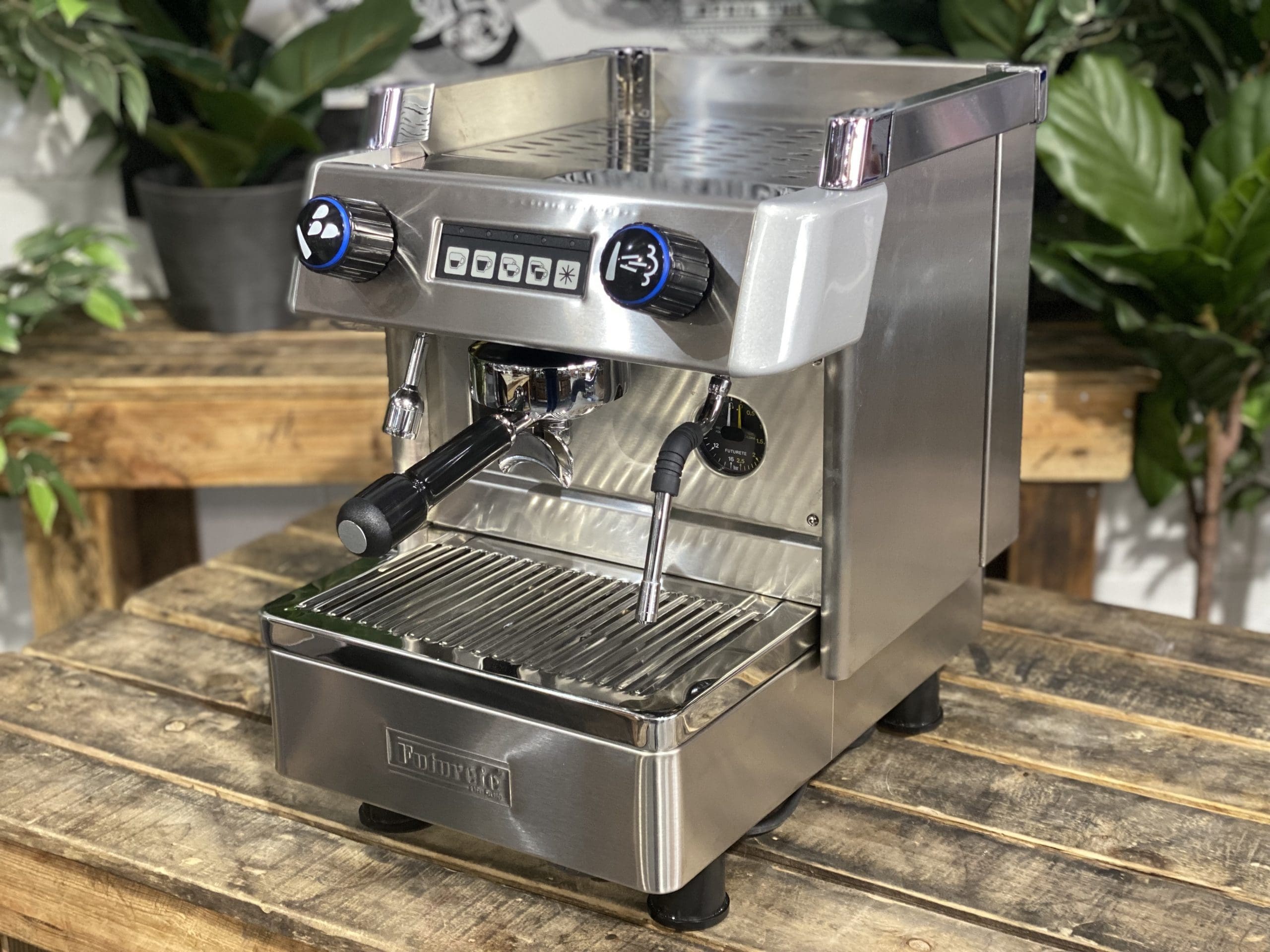 Futurete Piccolina - 1 Group Commercial Espresso Machine - Stainless Steel