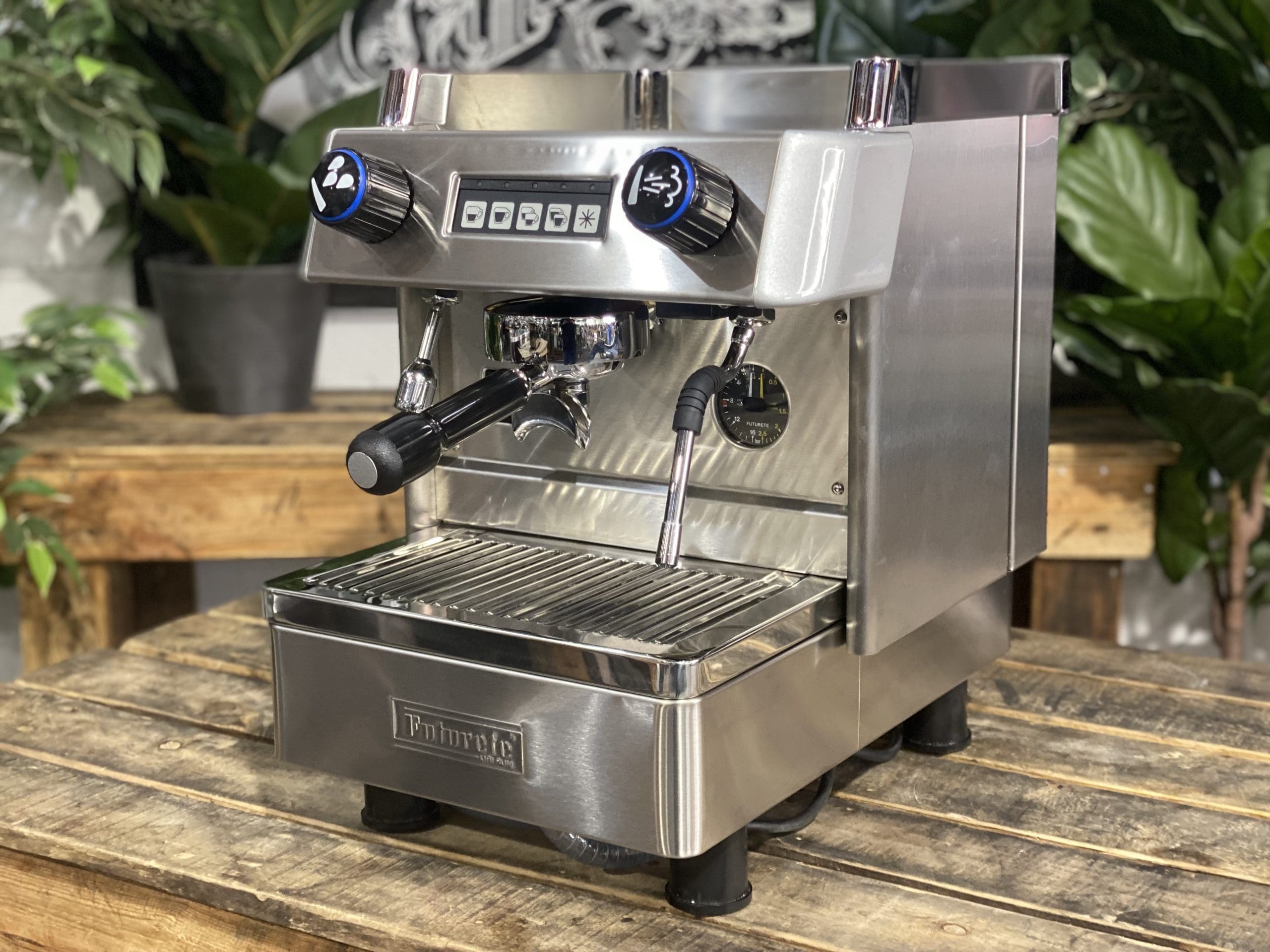 Futurete Piccolina - 1 Group Commercial Espresso Machine - Stainless Steel