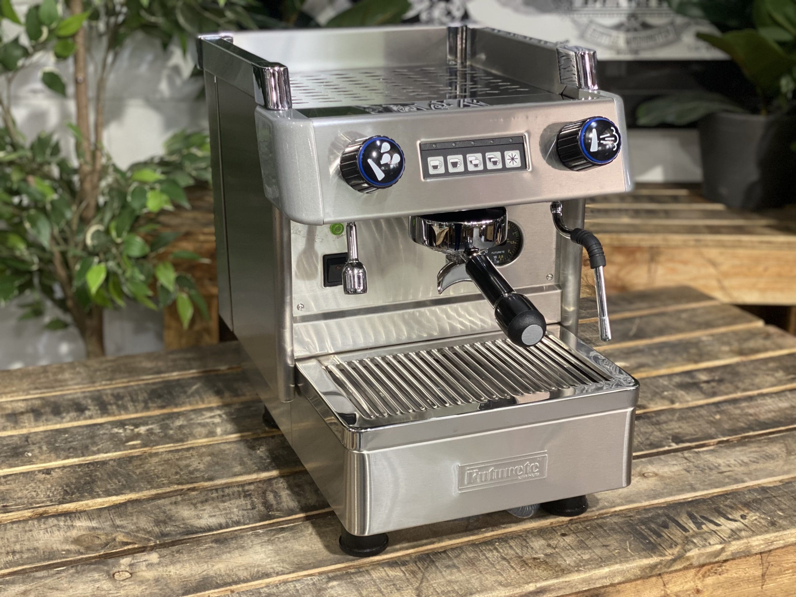 Futurete Piccolina - 1 Group Commercial Espresso Machine - Stainless Steel
