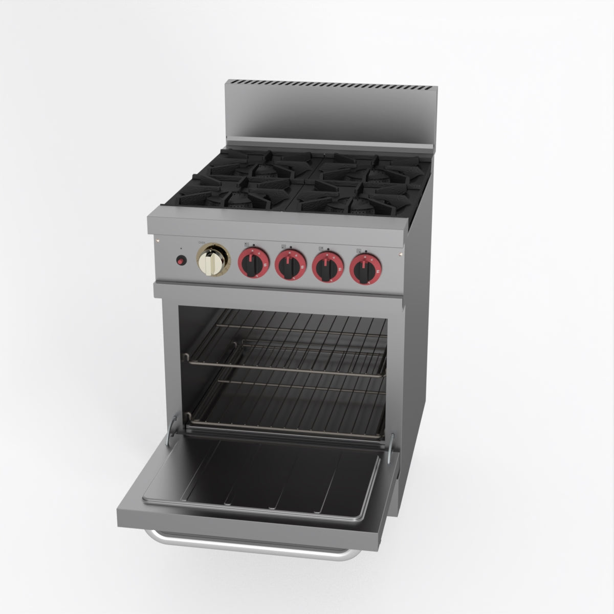 GasMAX 4 Burner With Oven Flame Failure - GBS4TSLPG
