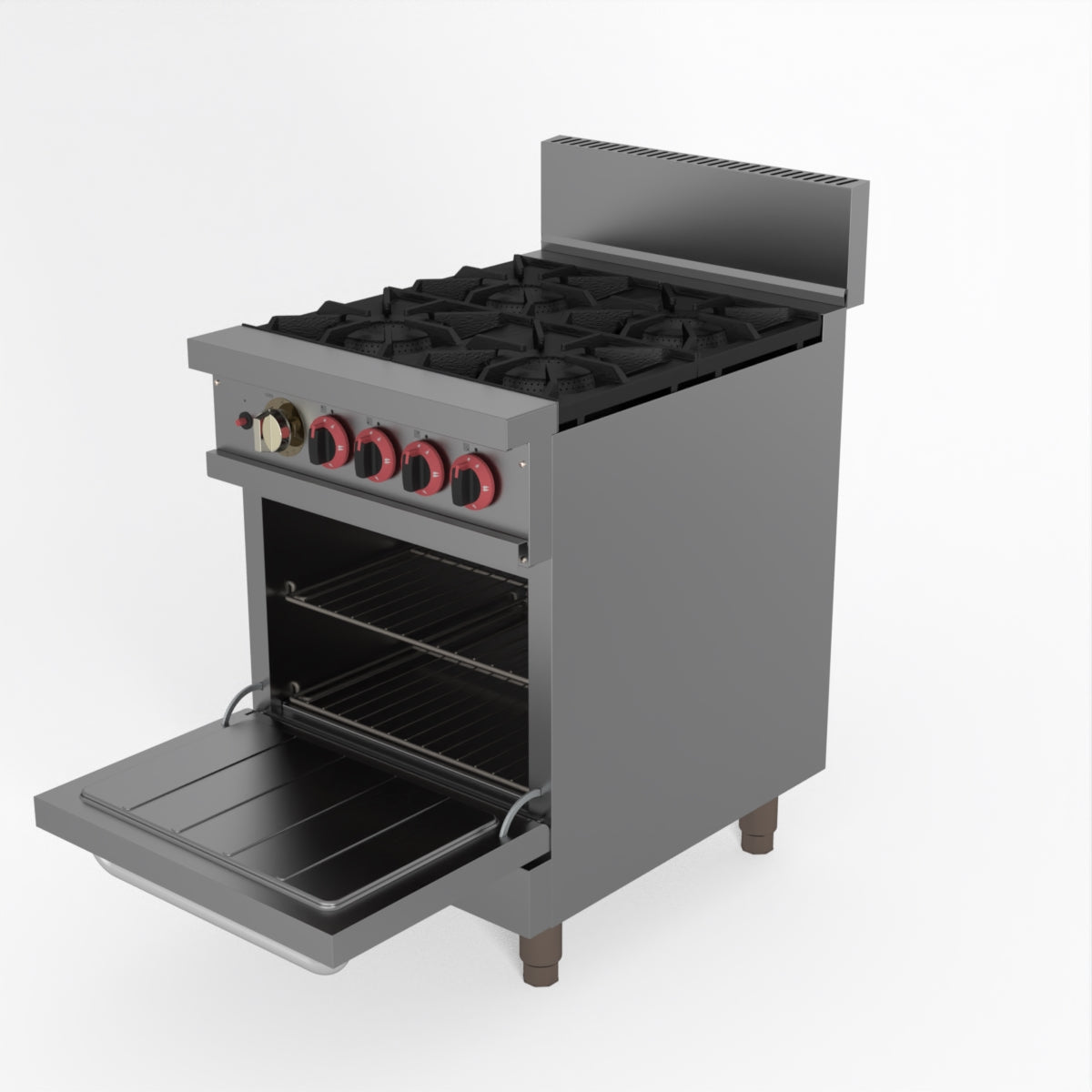 GasMAX 4 Burner With Oven Flame Failure - GBS4TSLPG