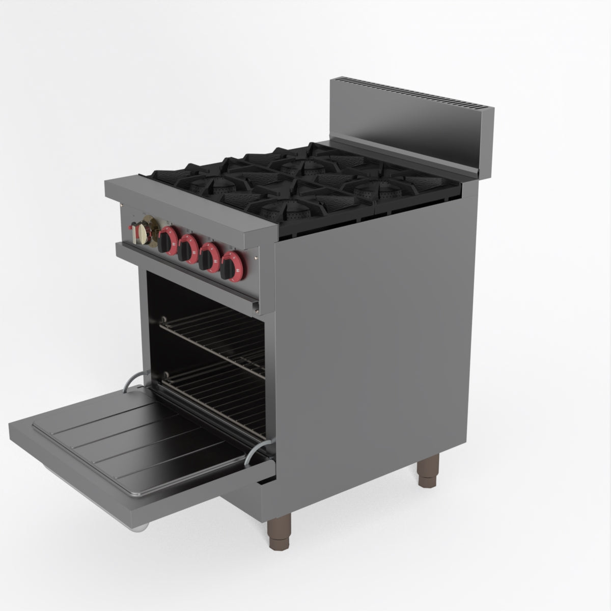 GasMAX 4 Burner With Oven Flame Failure - GBS4TSLPG