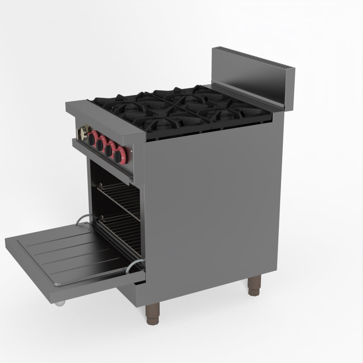 GasMAX 4 Burner With Oven Flame Failure - GBS4TSLPG