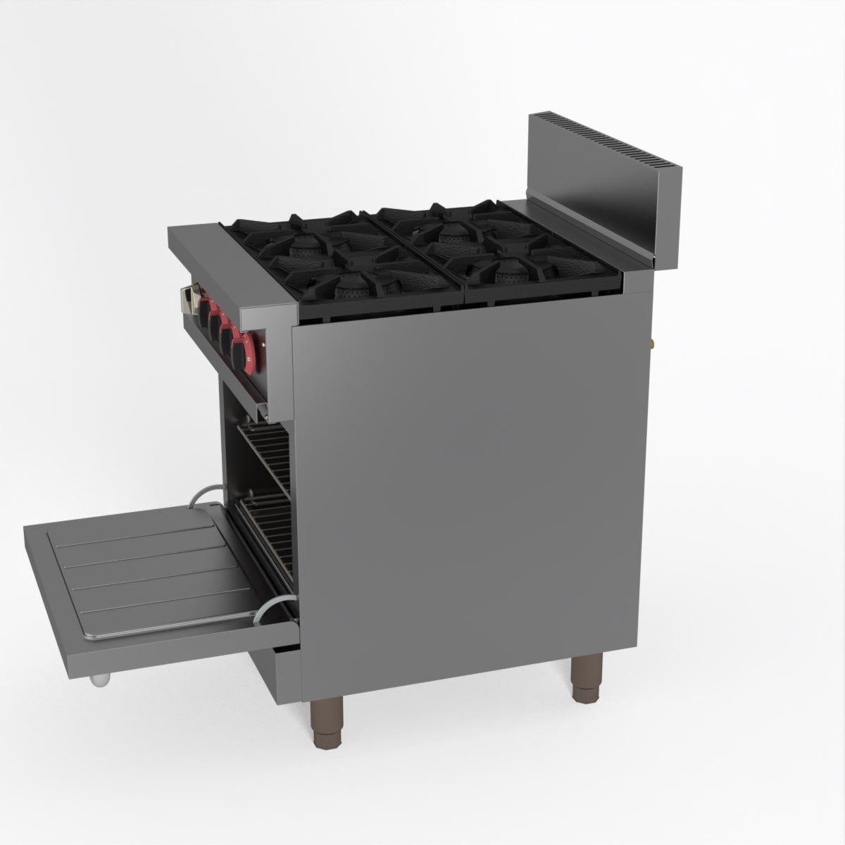 GasMAX 4 Burner With Oven Flame Failure - GBS4TSLPG
