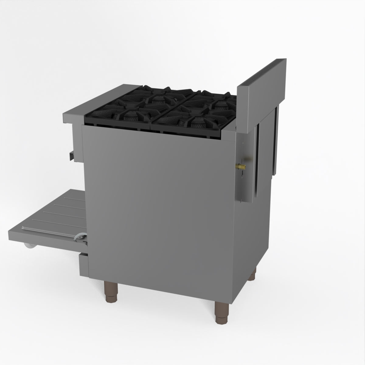 GasMAX 4 Burner With Oven Flame Failure - GBS4TSLPG