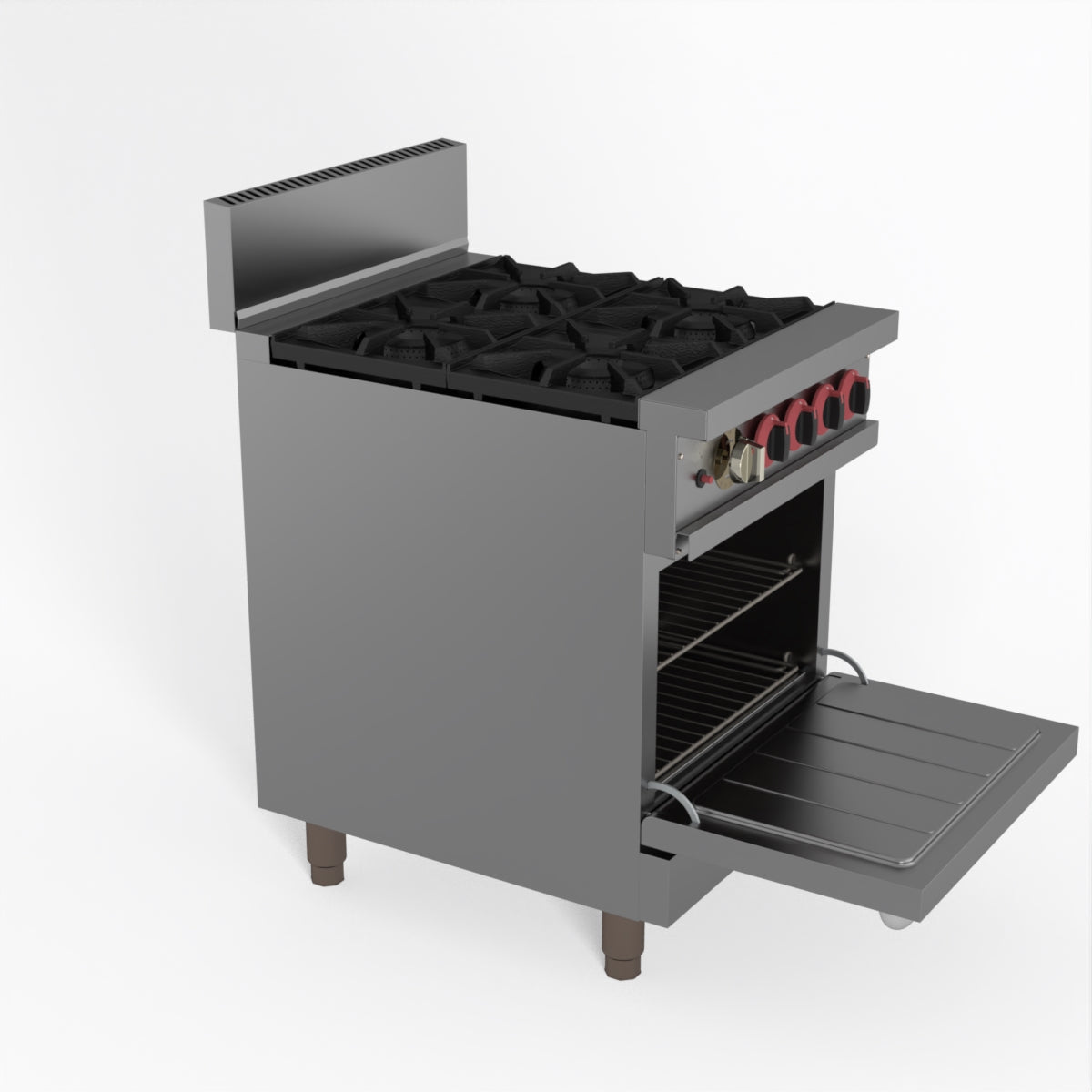 GasMAX 4 Burner With Oven Flame Failure - GBS4TSLPG