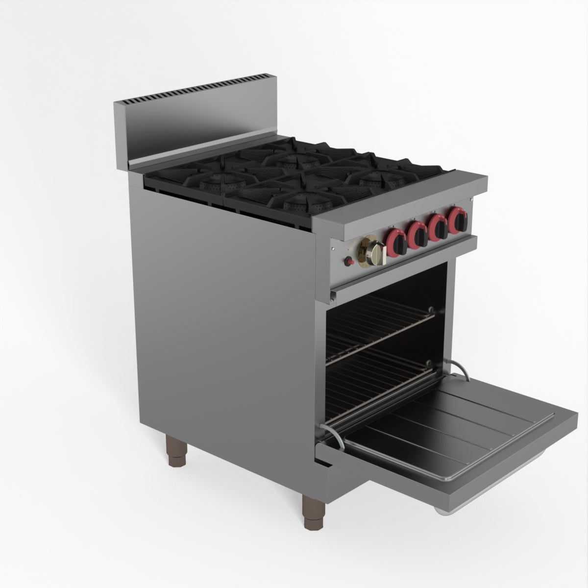 GasMAX 4 Burner With Oven Flame Failure - GBS4TSLPG