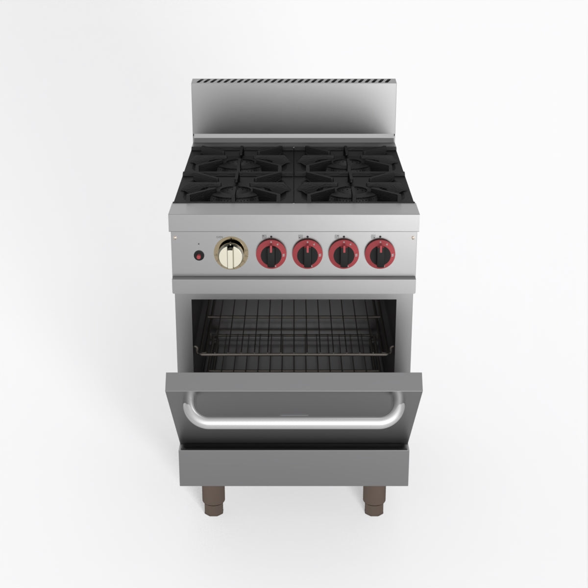 GasMAX 4 Burner With Oven Flame Failure - GBS4TSLPG
