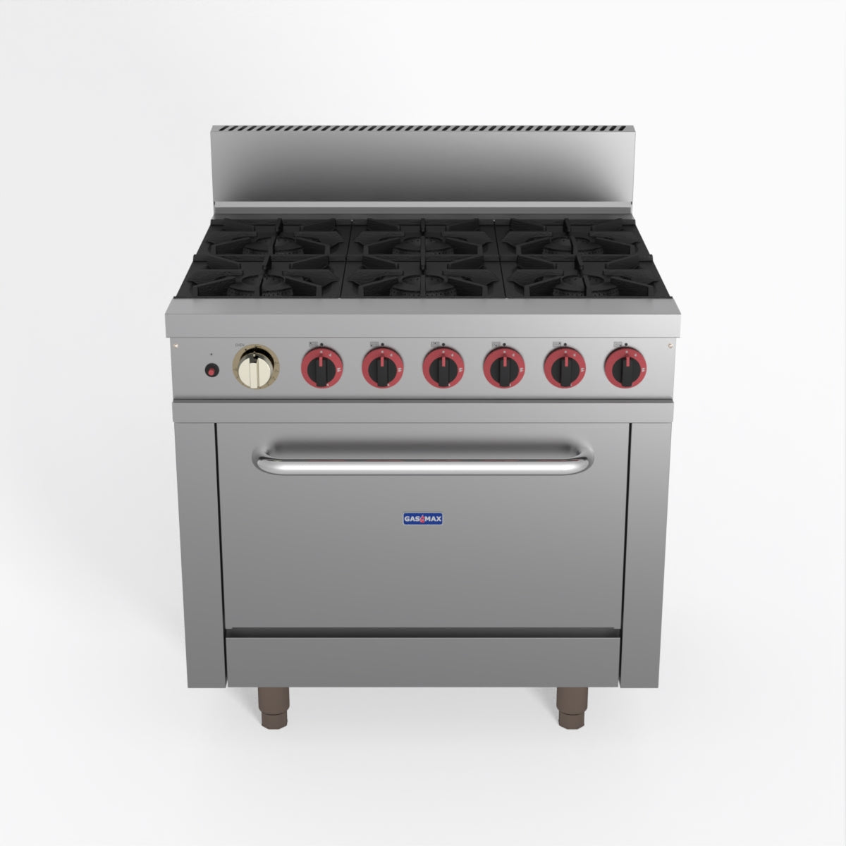 GasMax GBS6TS 6 Burner With Oven Flame Failure - Natural Gas/LPG