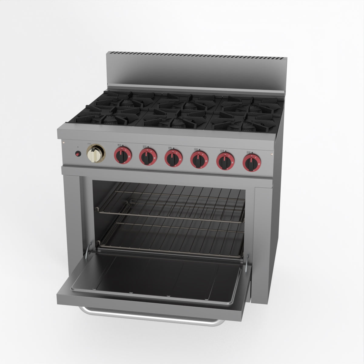 GasMAX 6 Burner With Oven Flame Failure GBS6TSLPG