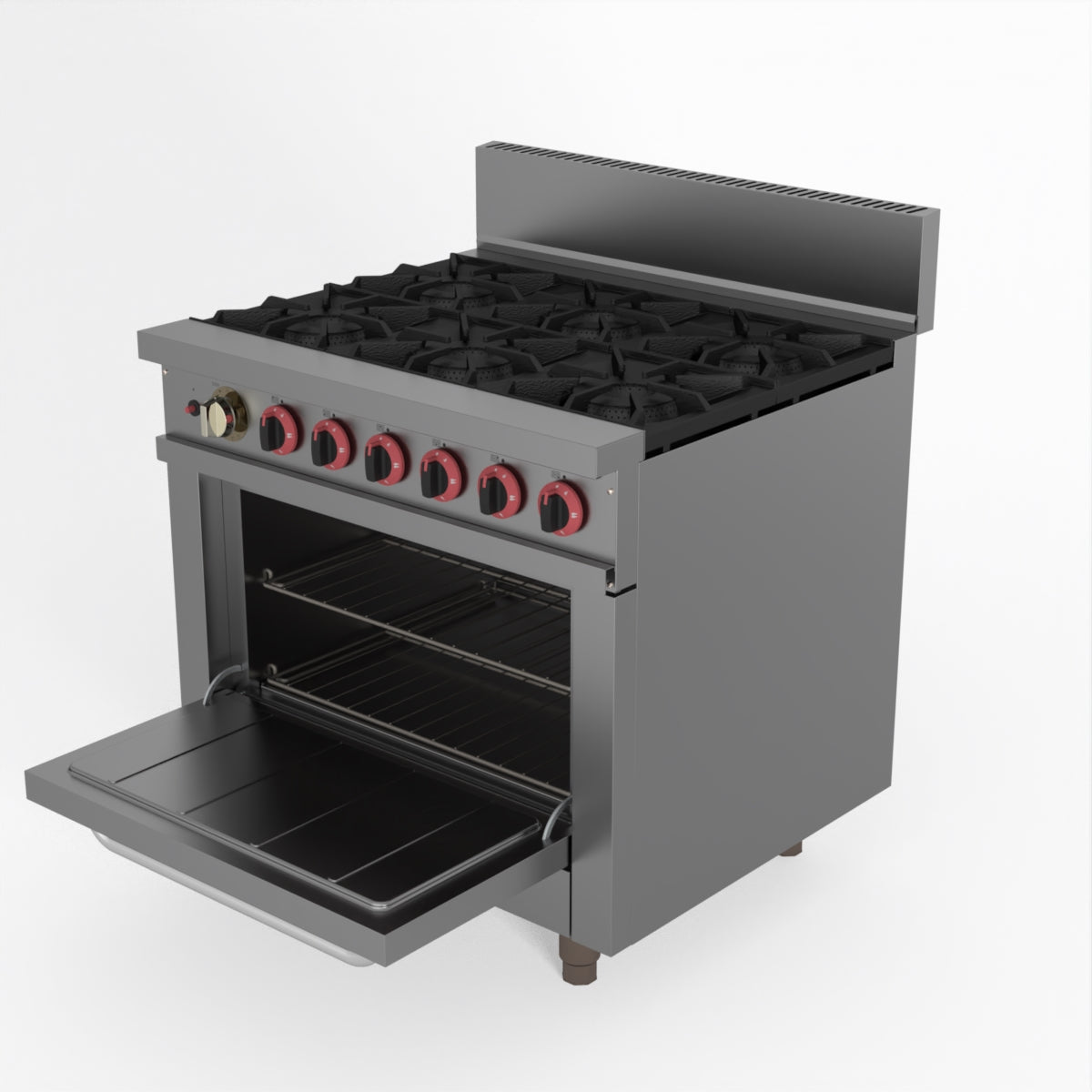 GasMAX 6 Burner With Oven Flame Failure GBS6TSLPG