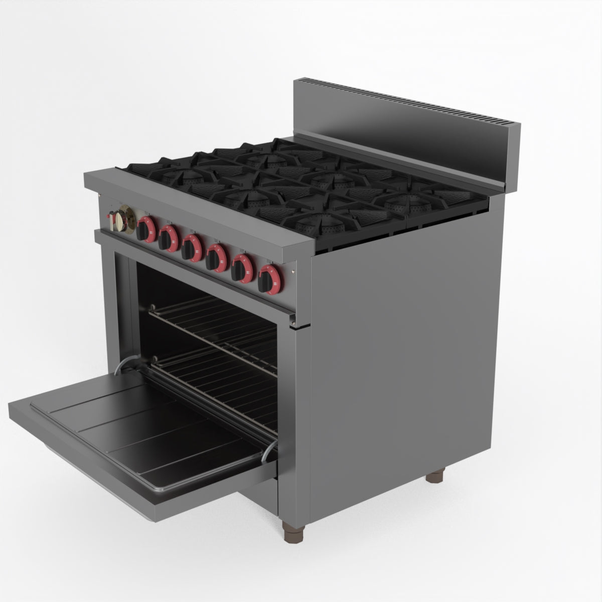 GasMAX 6 Burner With Oven Flame Failure GBS6TSLPG