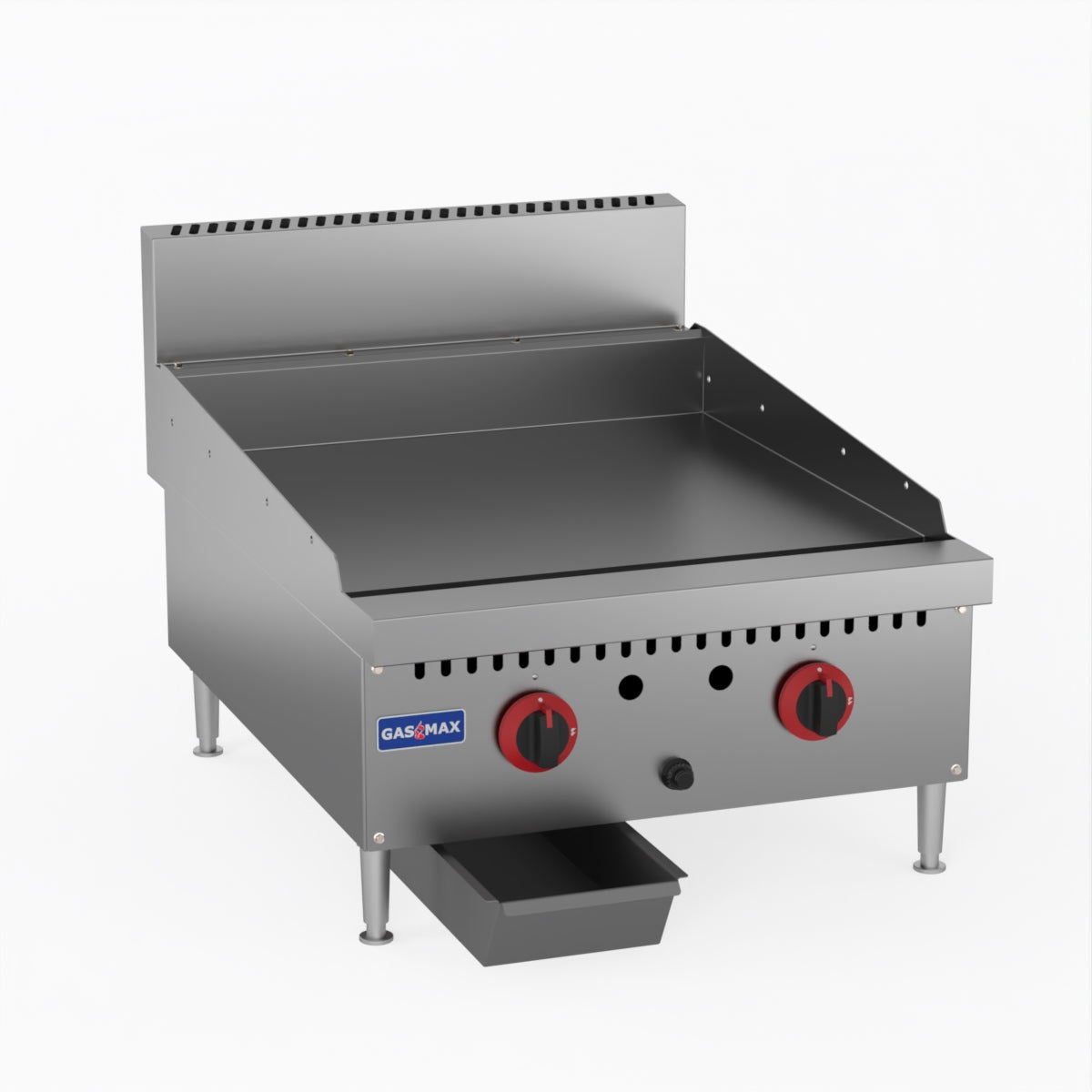 GasMAX Two Burner Lpg Griddle Top - GG-24LPG