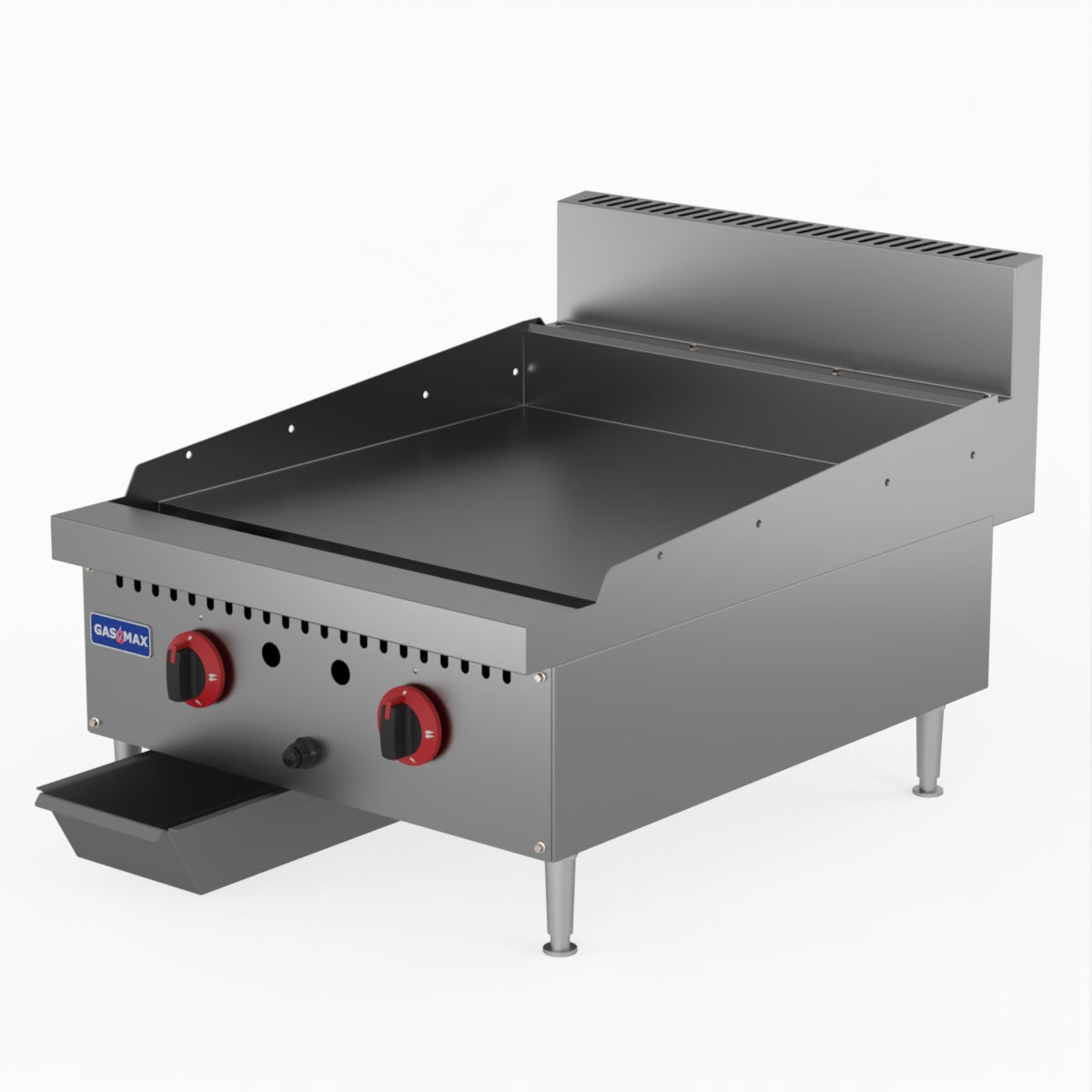 GasMAX Two Burner Lpg Griddle Top - GG-24LPG