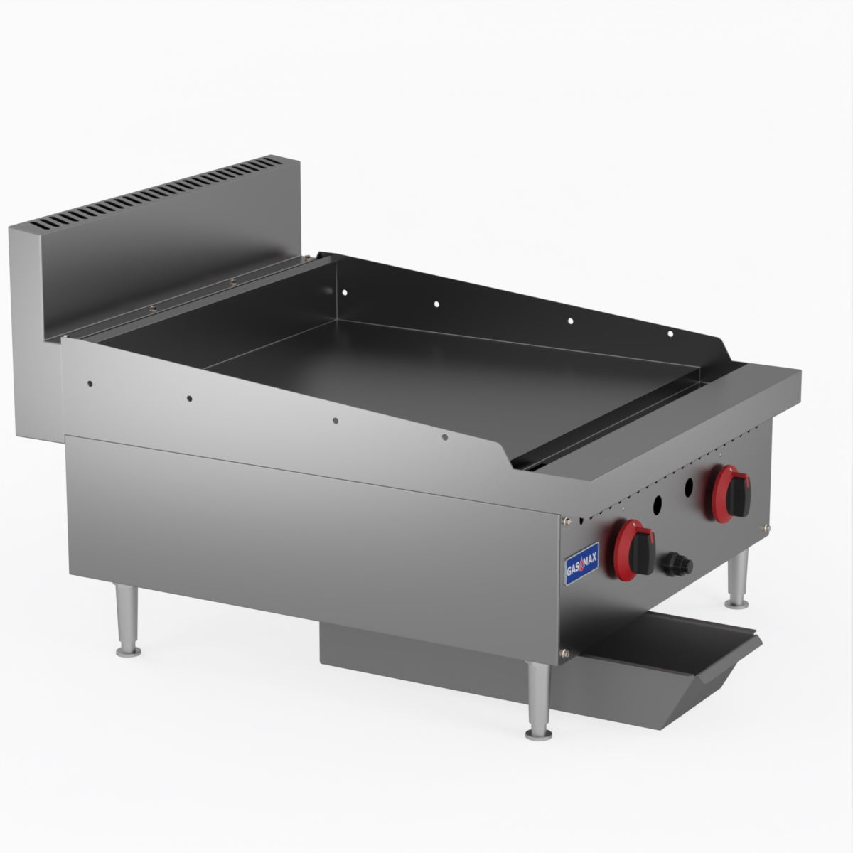 GasMAX Two Burner Lpg Griddle Top - GG-24LPG