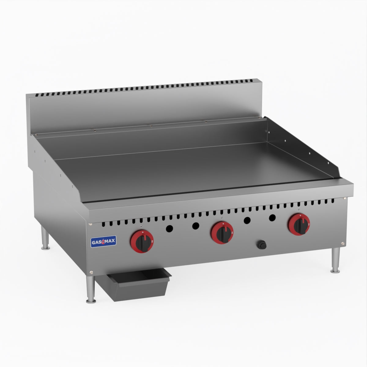 GasMAX Three Burner Lpg Griddle Top - GG-36LPG