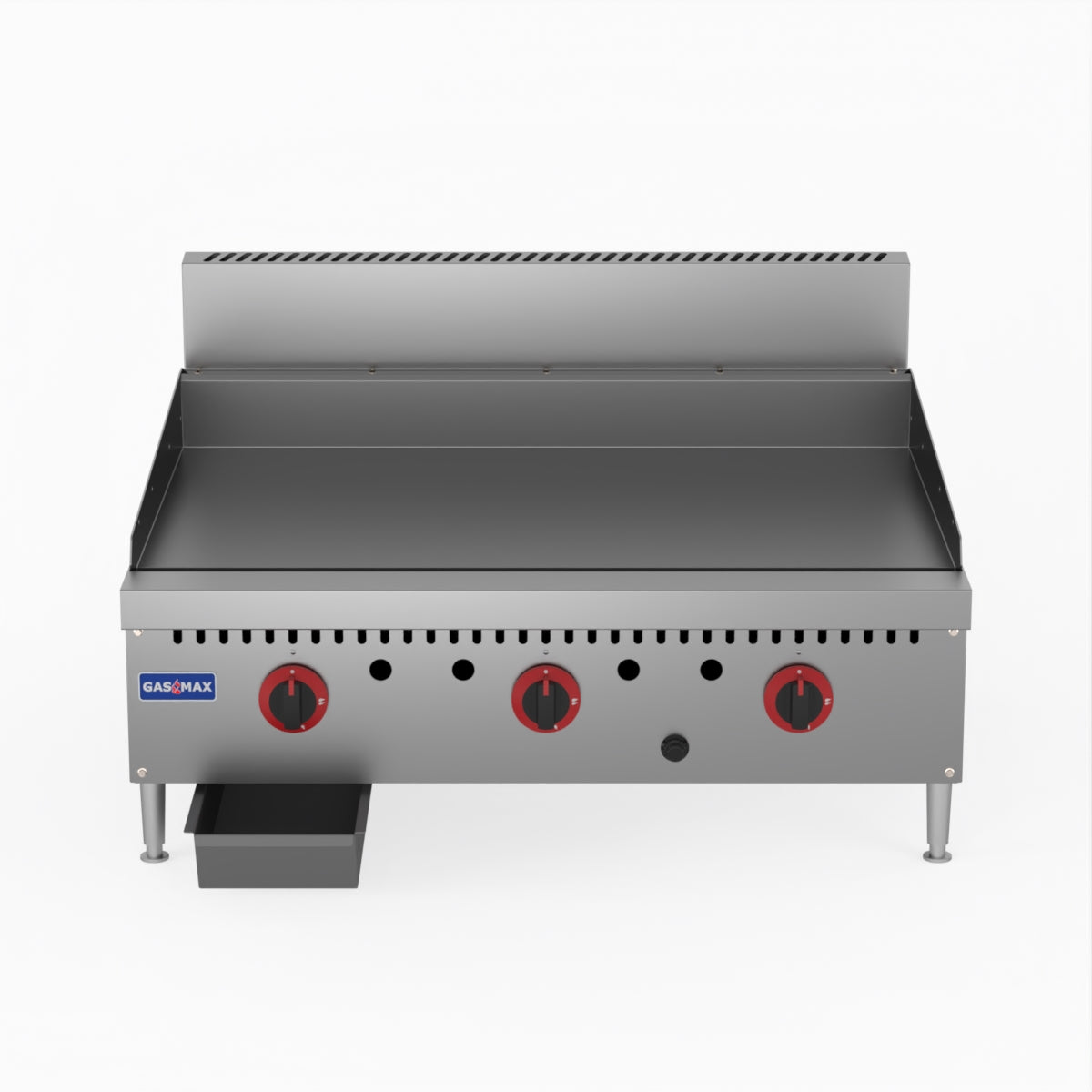 GasMAX Three Burner Lpg Griddle Top - GG-36LPG