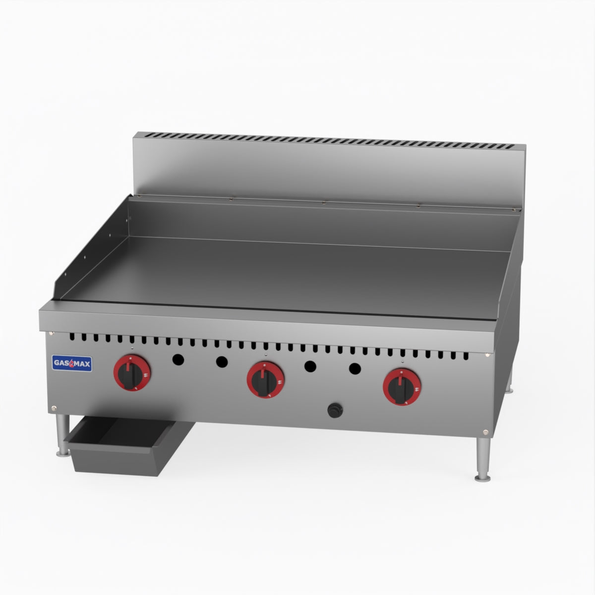 GasMAX Three Burner Lpg Griddle Top - GG-36LPG